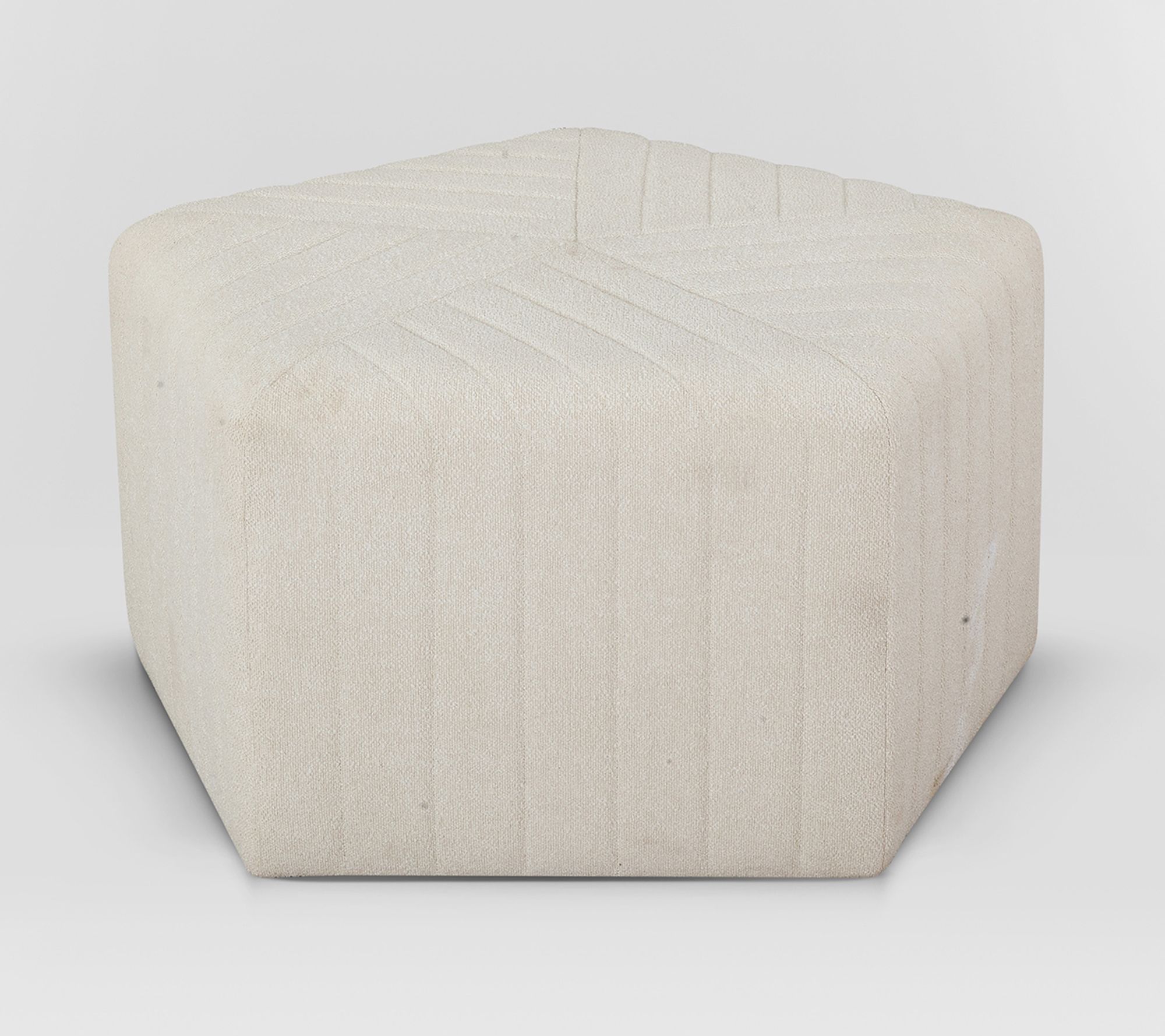 Lifestyle Solutions Garren Pentagon Ottoman