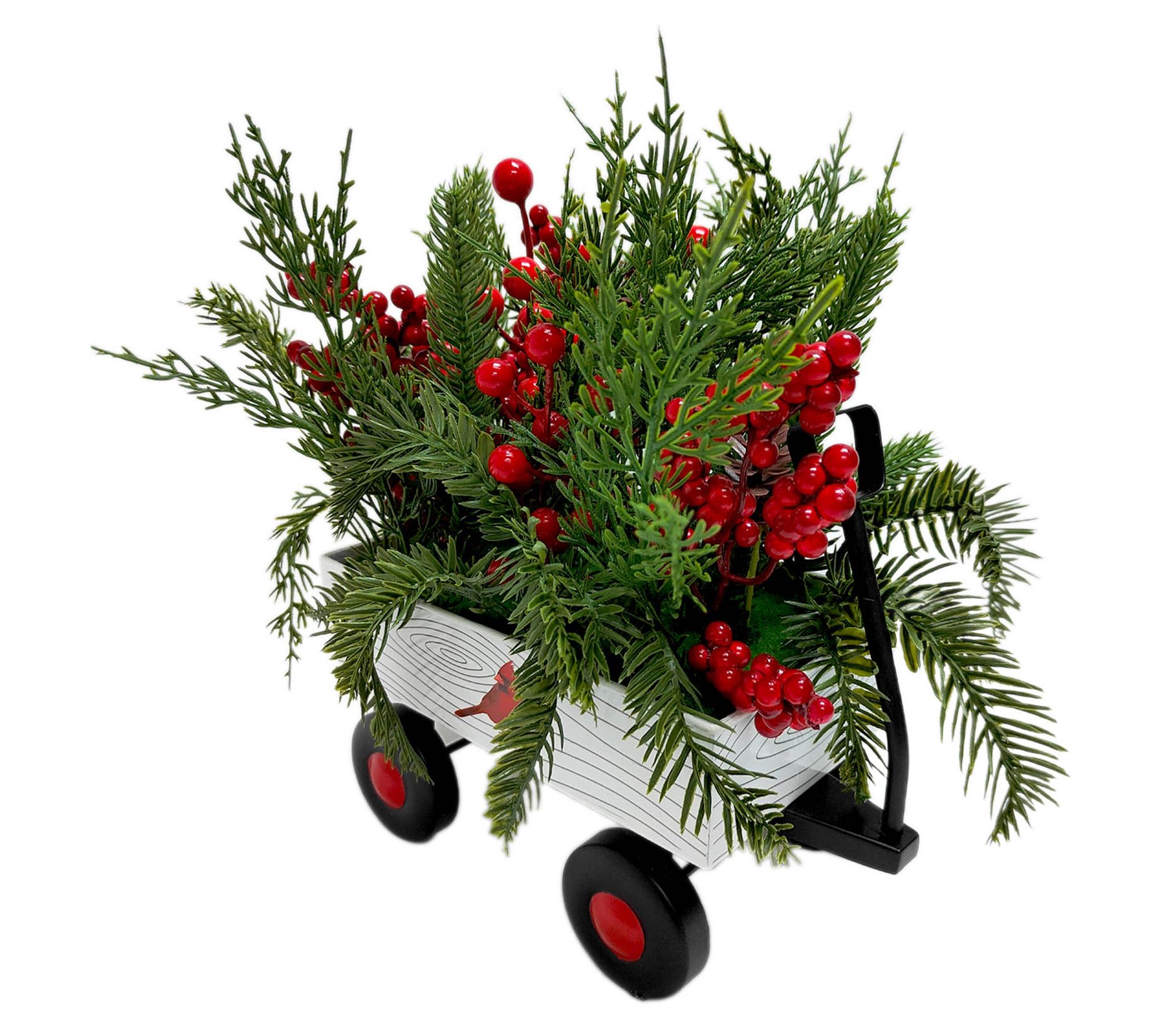 Temp-tations Seasonal Foliage Metal Wagon