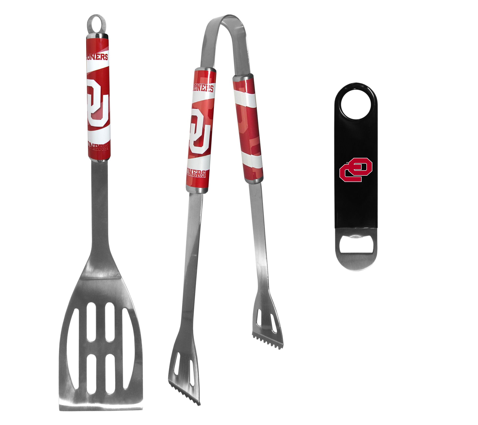 Siskiyou NCAA 2pc BBQ Set w/ Bottle Opener