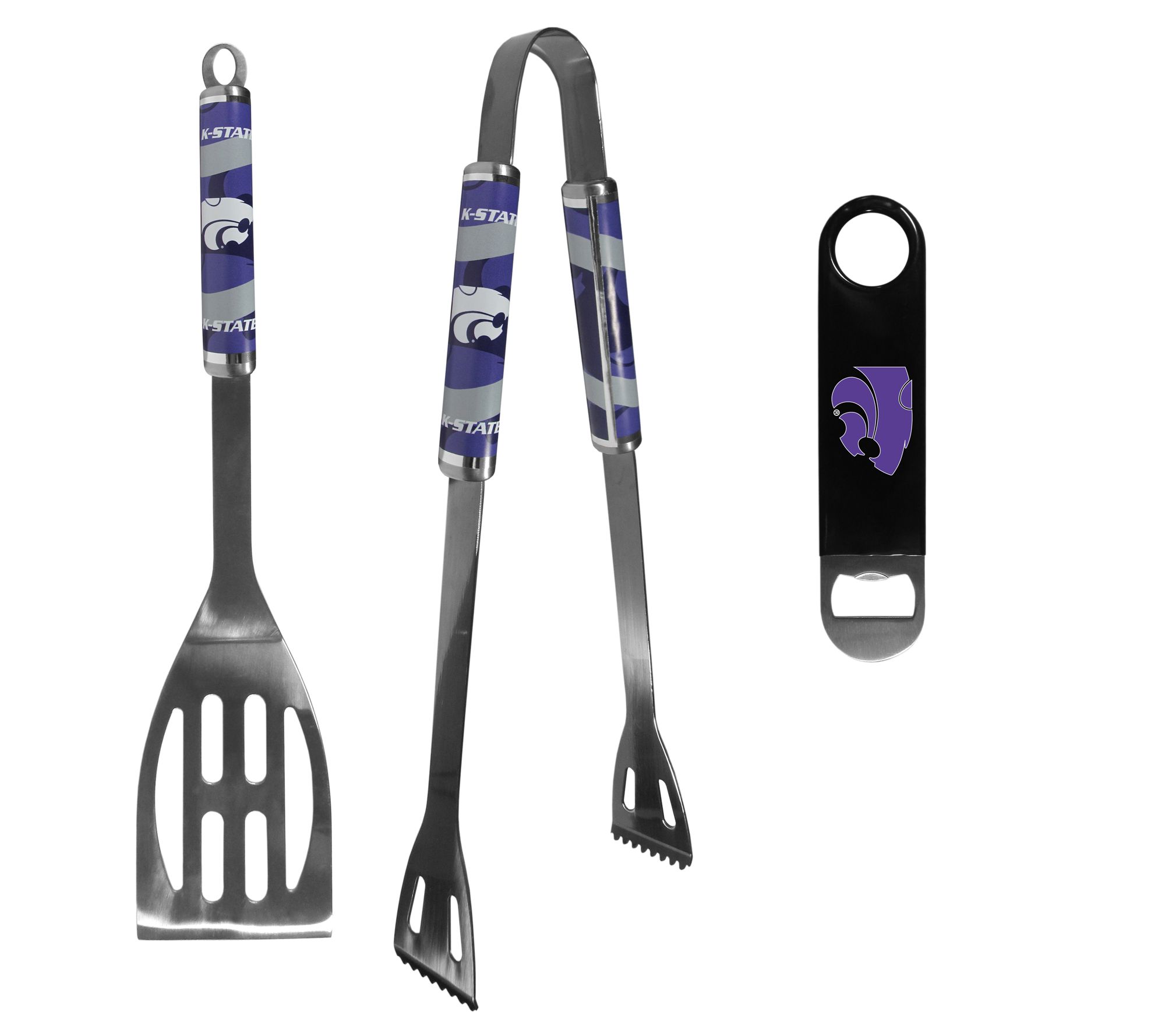 Siskiyou NCAA 2pc BBQ Set w/ Bottle Opener