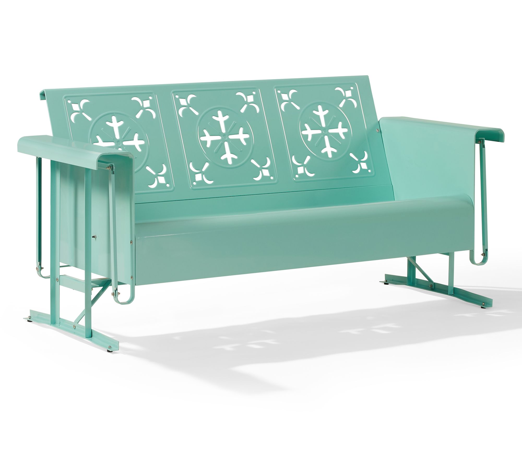 Crosley Azalea Retro Outdoor Sofa Glider