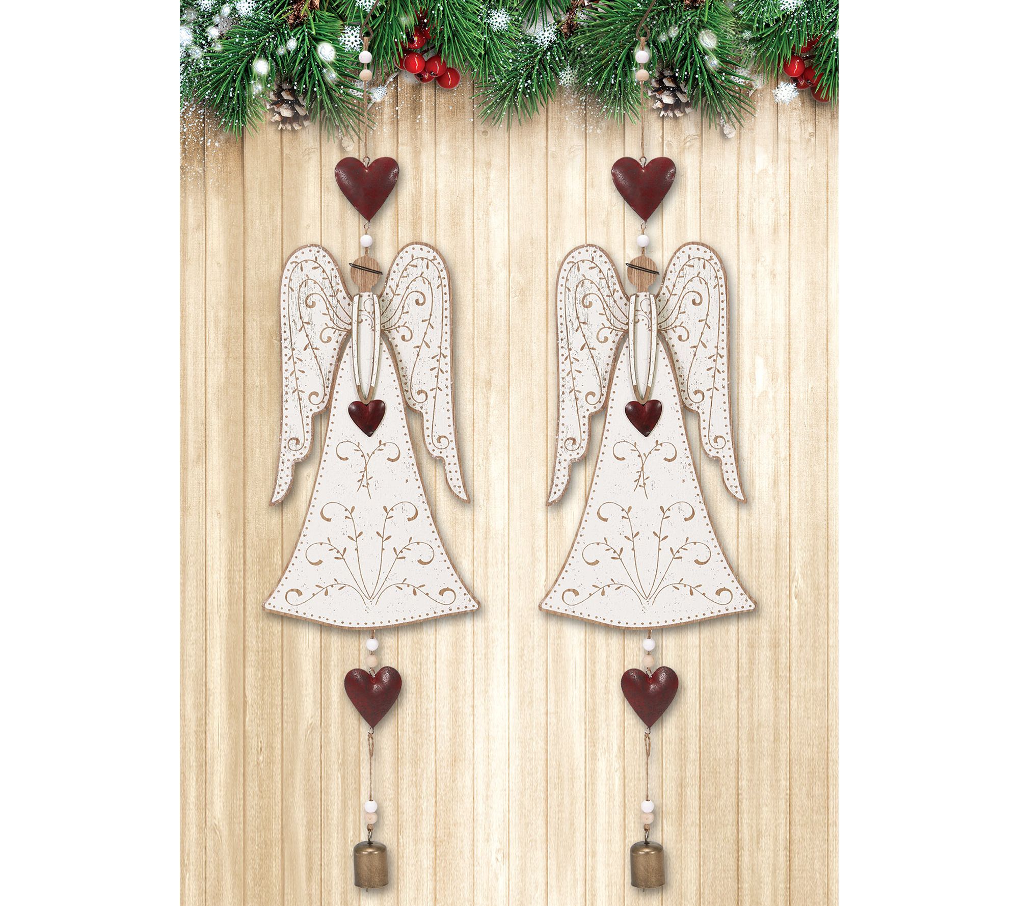 Sunset Vista Designs Angel Hanging Buddy Set of2