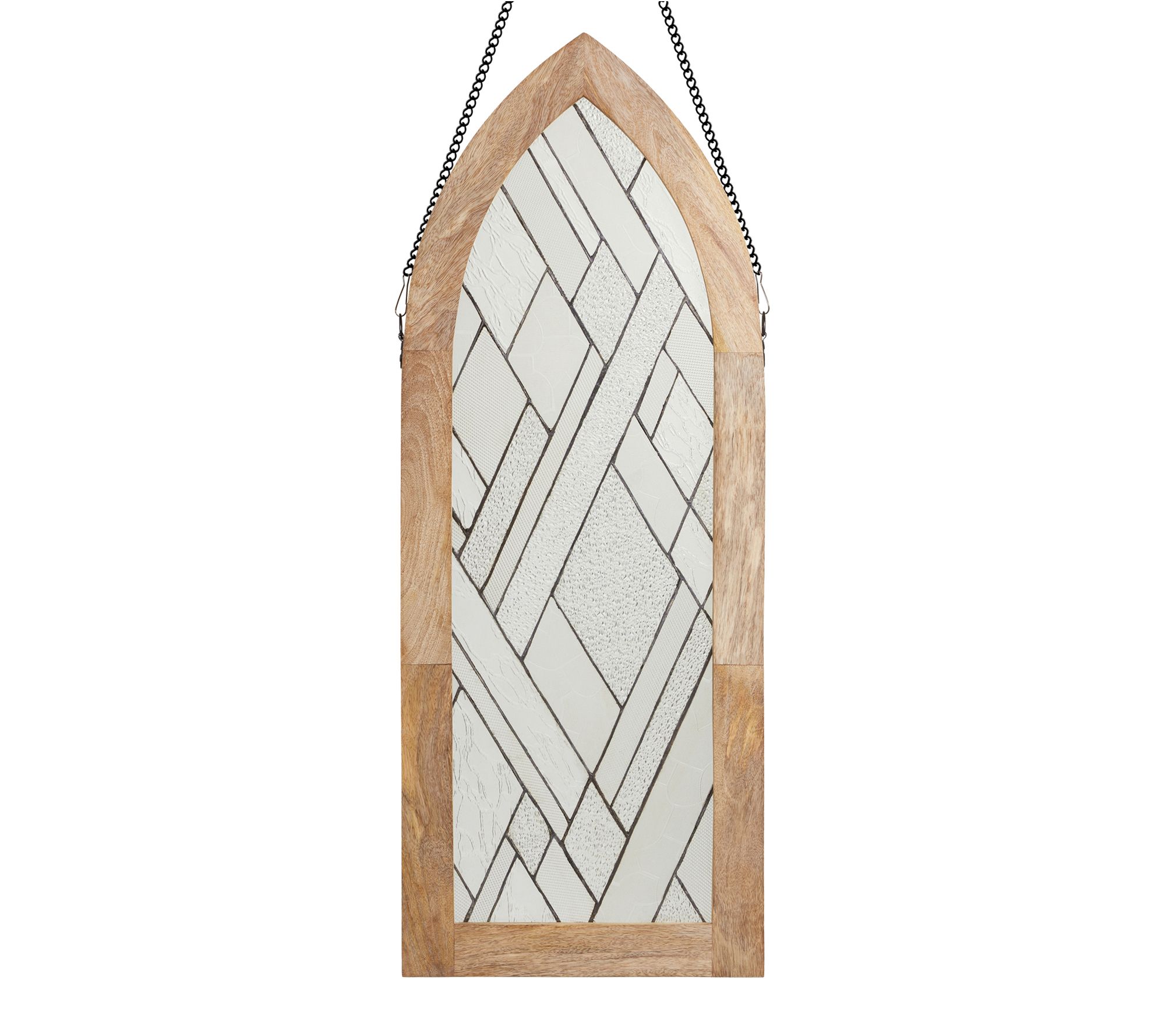 River of Goods 36" H Clear Glass Modern WindowPanel