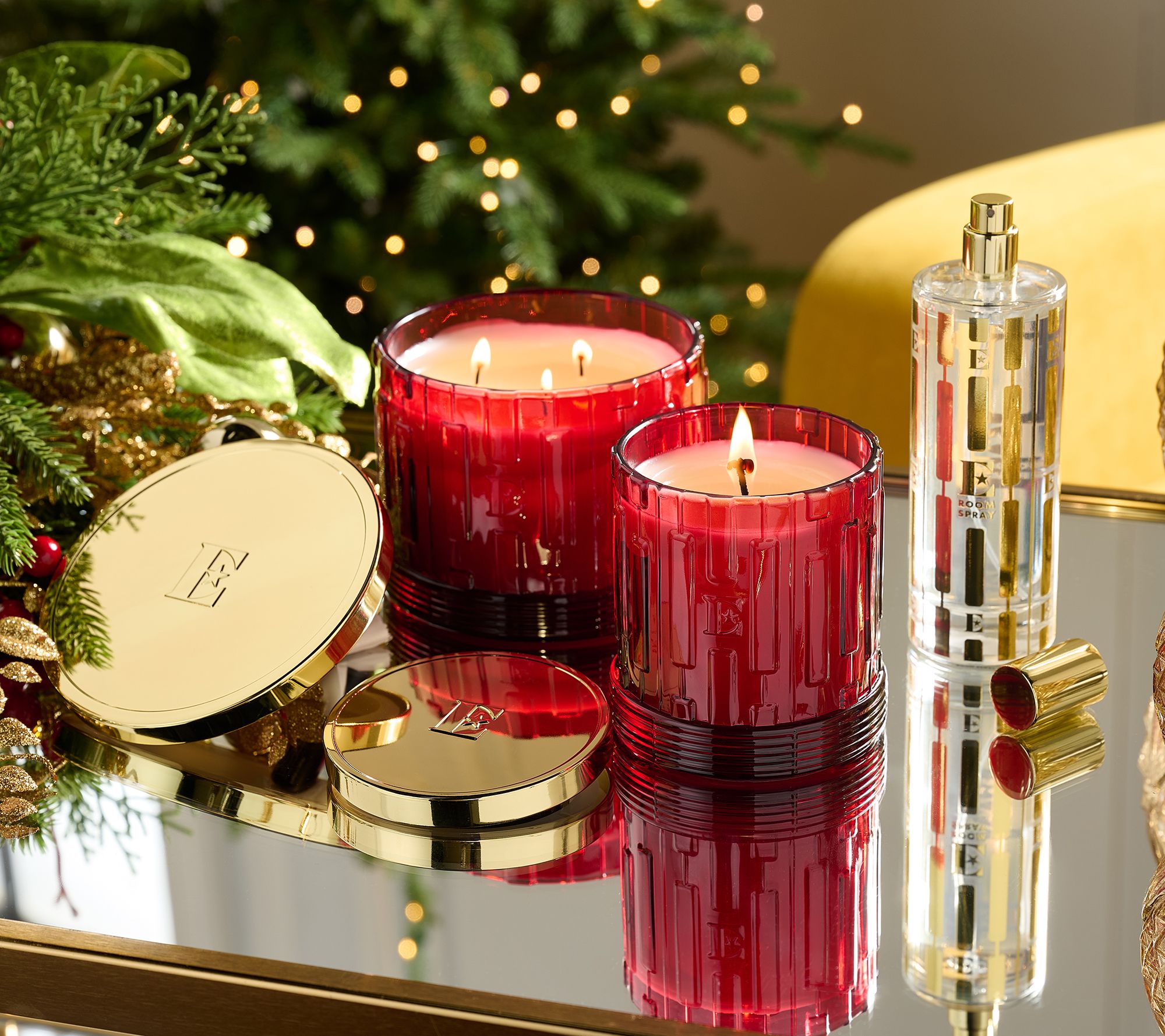 "As Is" Elton John x Slatkin + Co. Xmas Panettone 3pc Candle/RoomSpry