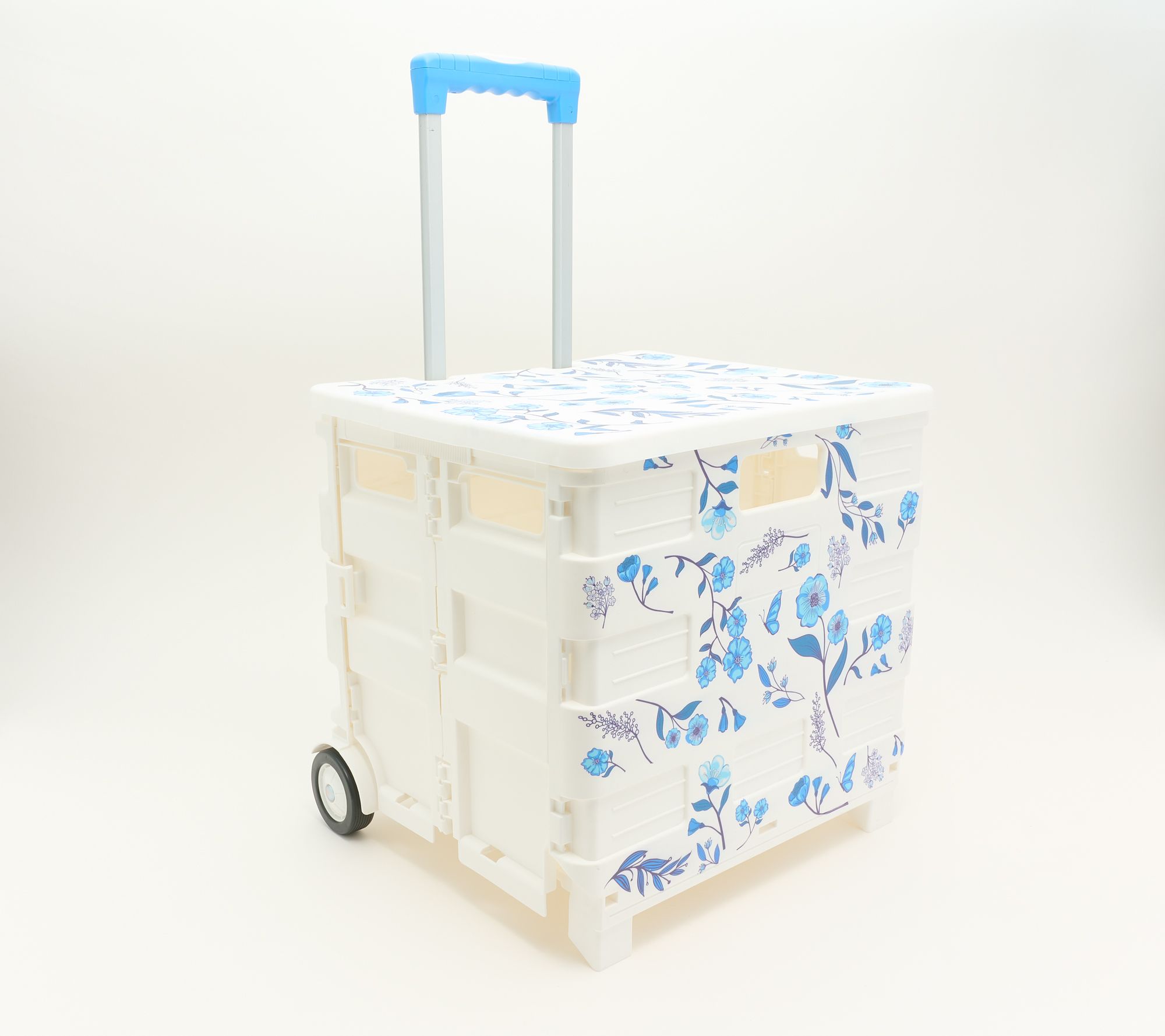 "As Is" Temp-tations Seasonal Folding Cart with Wheels