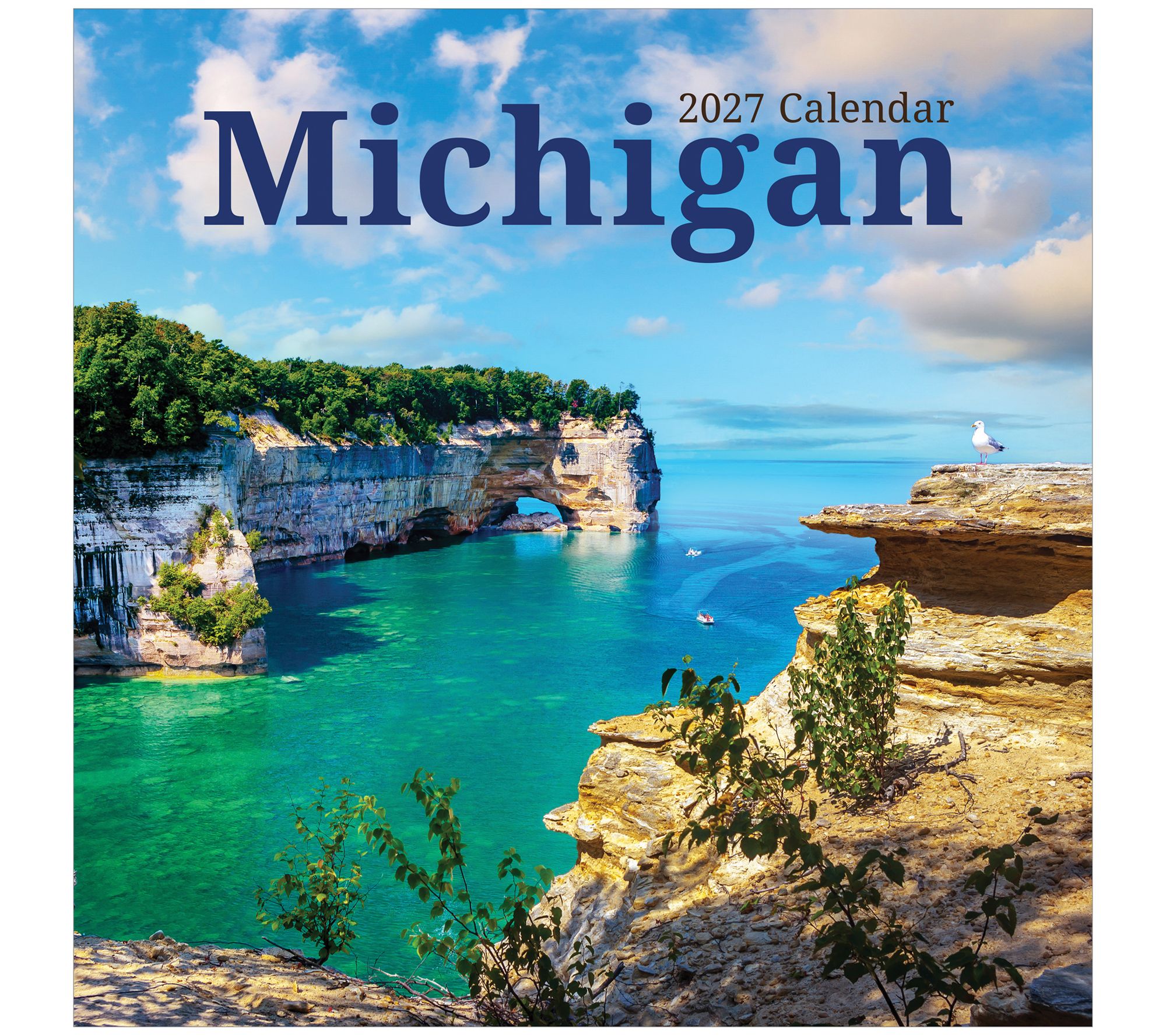 TF Publishing 2027 Michigan Wall Calendar