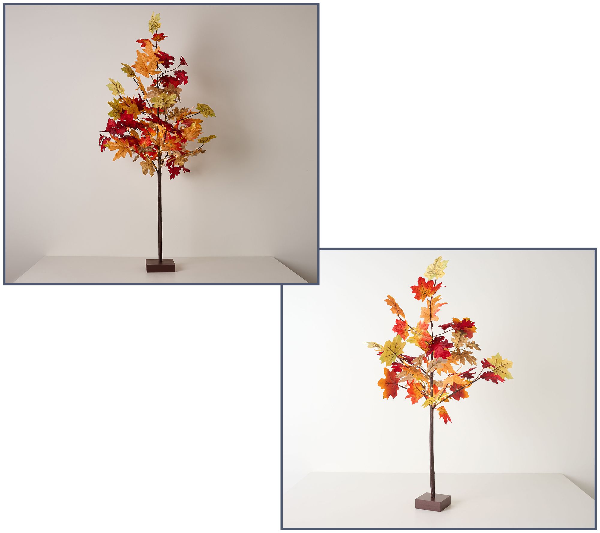 Illuminated 3' or 4' Harvest Leaf Tree by Valerie