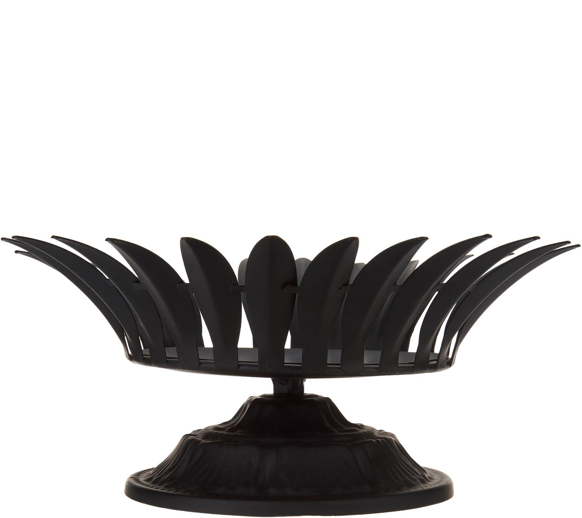 14" Metal Pineapple Apothecary Jar by Valerie