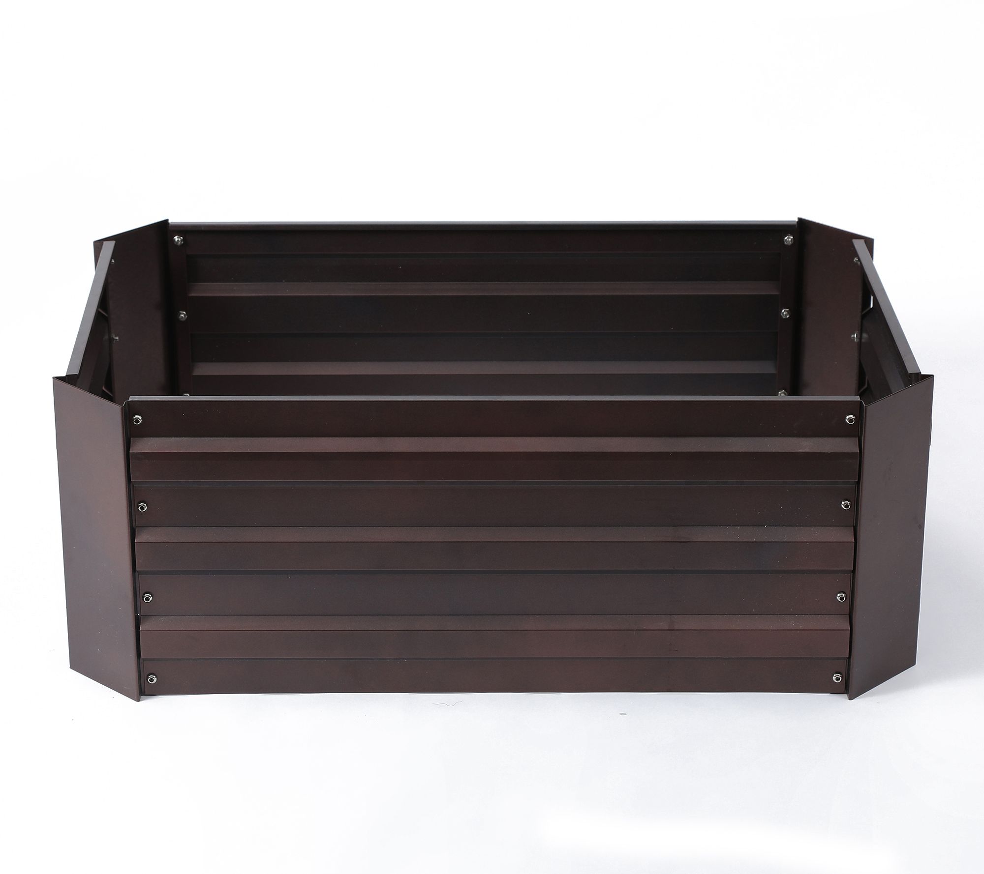LuxenHome Metal Rectangular 31.5" x 20" GardenBed