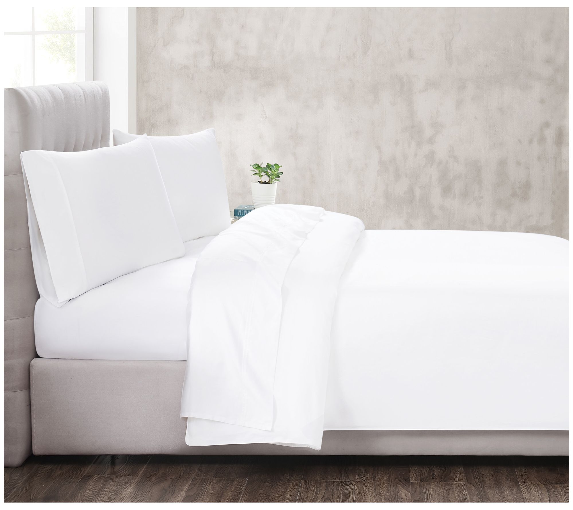 Christian Siriano NY 300TC Cotton Sateen QueenSheet Set