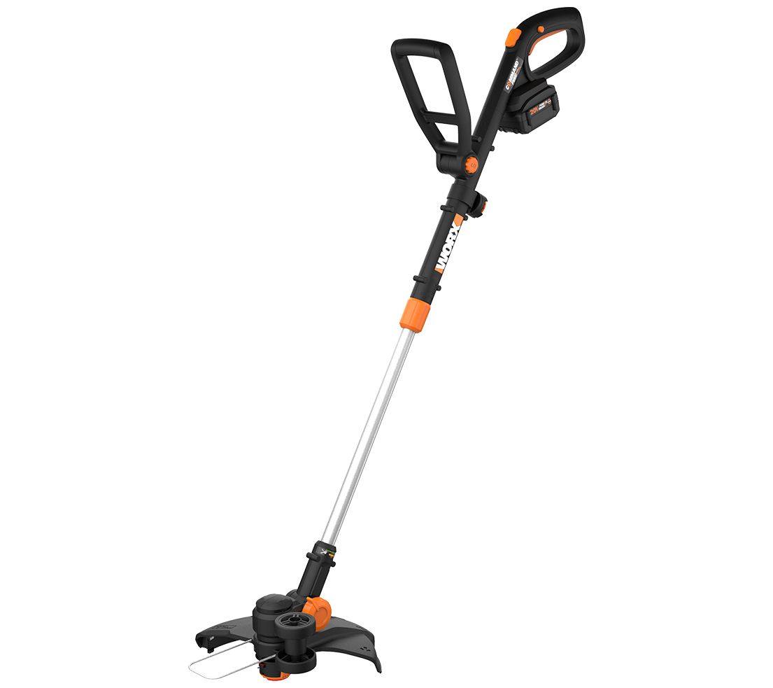 WORX POWER SHARE 20V 12 in. 4 Ah String Trimmer Edger QVC