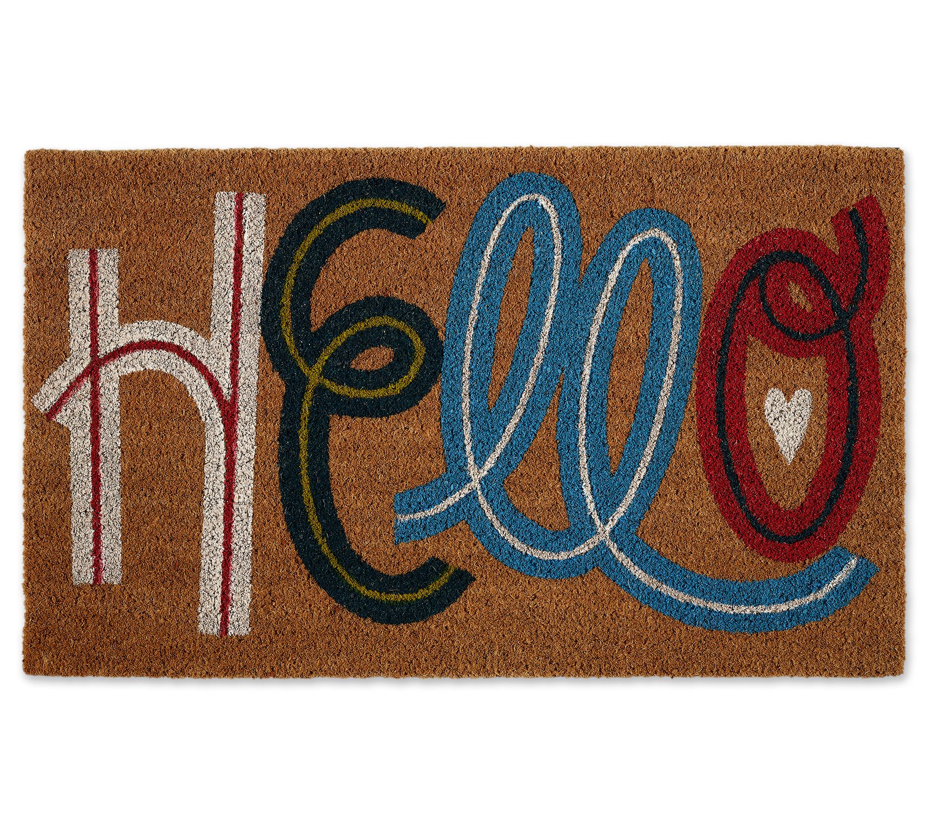 Design Imports Hello Art 18" x 30" Doormat