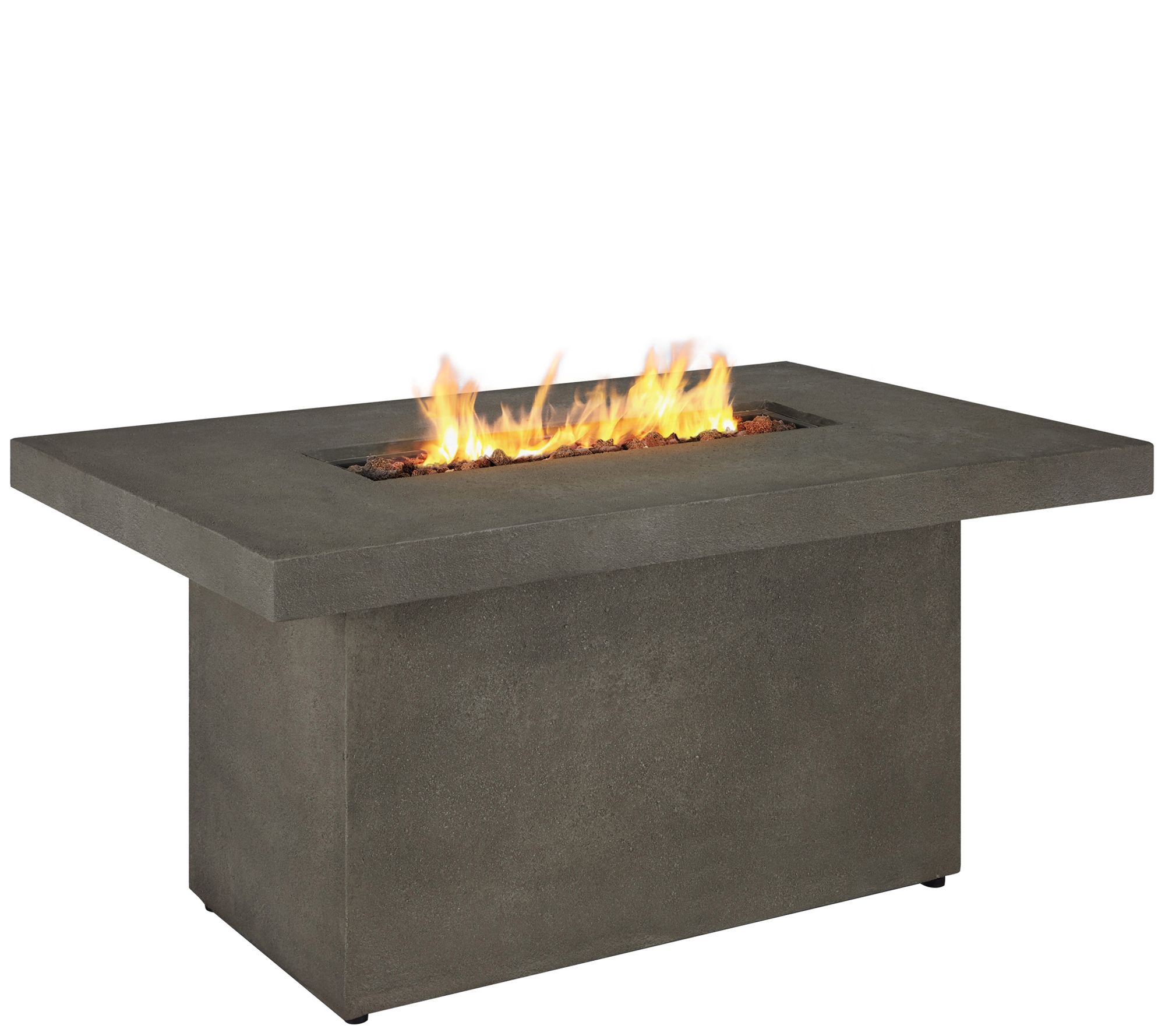 Real Flame Ventura Rectangle Gas Fire Table
