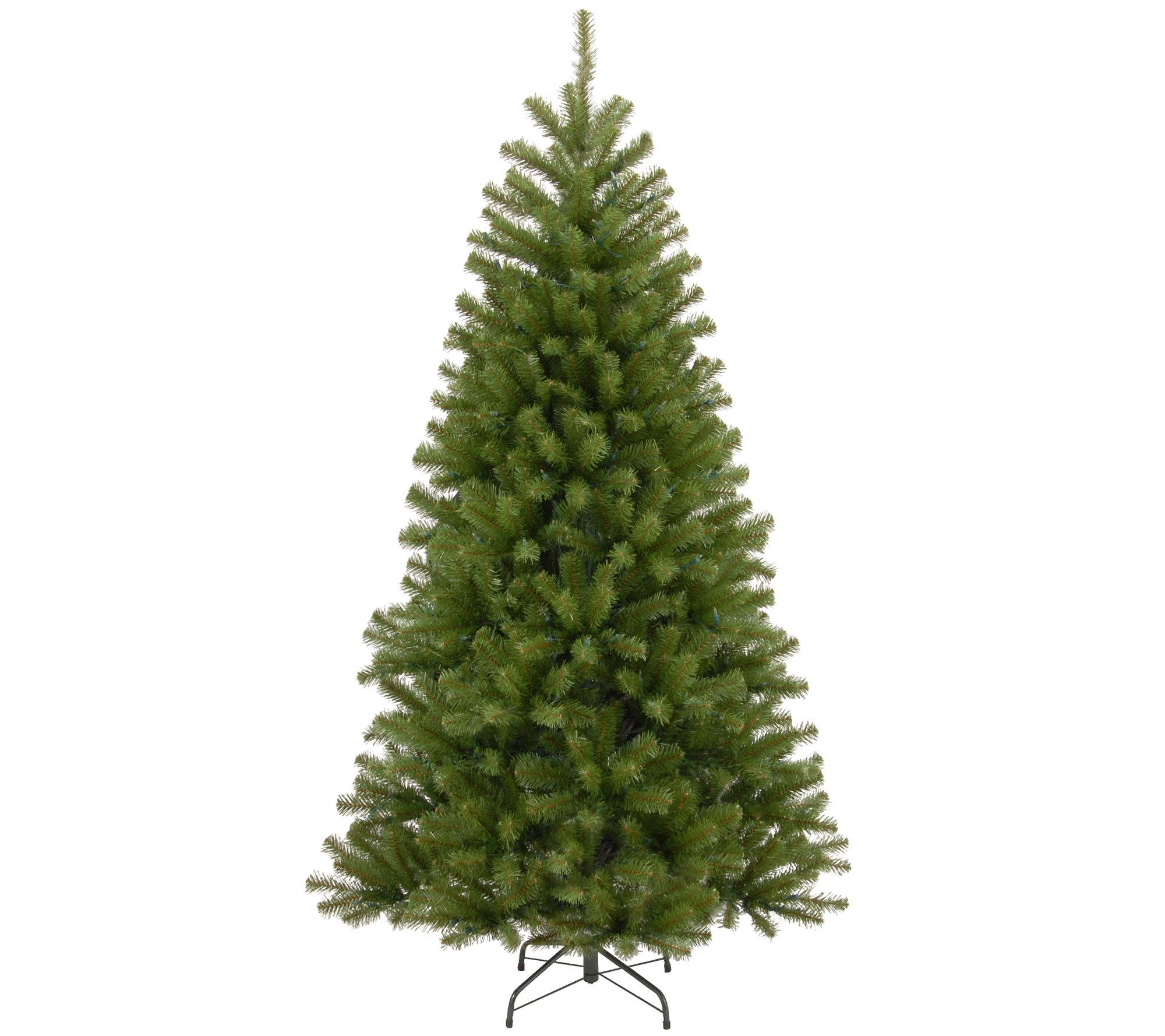 Pre-Lit Instant No Fluff Artificial Spruce Christmas Tree