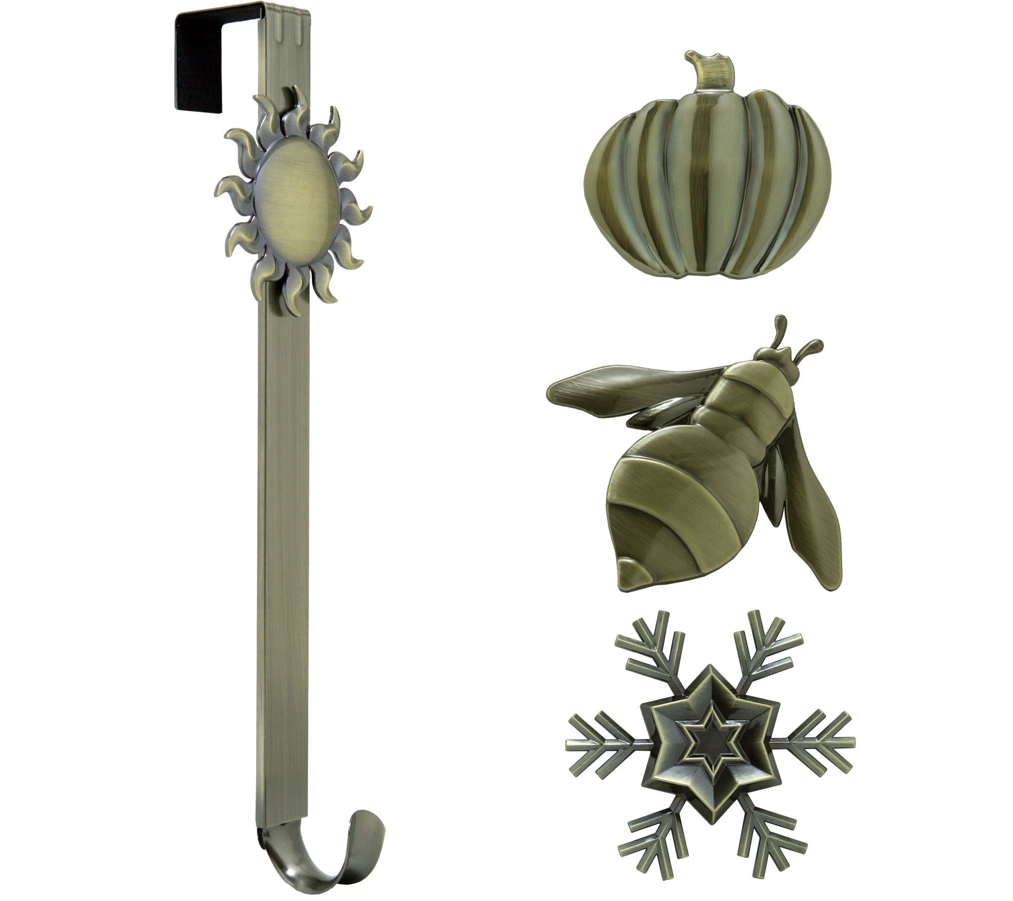 Haute Decor Wreath Hanger with 4 Multi-OccasionIcons