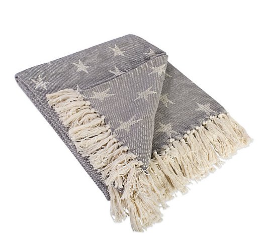 DII 4th of July Patriotic Throw Blanket - QVC.com