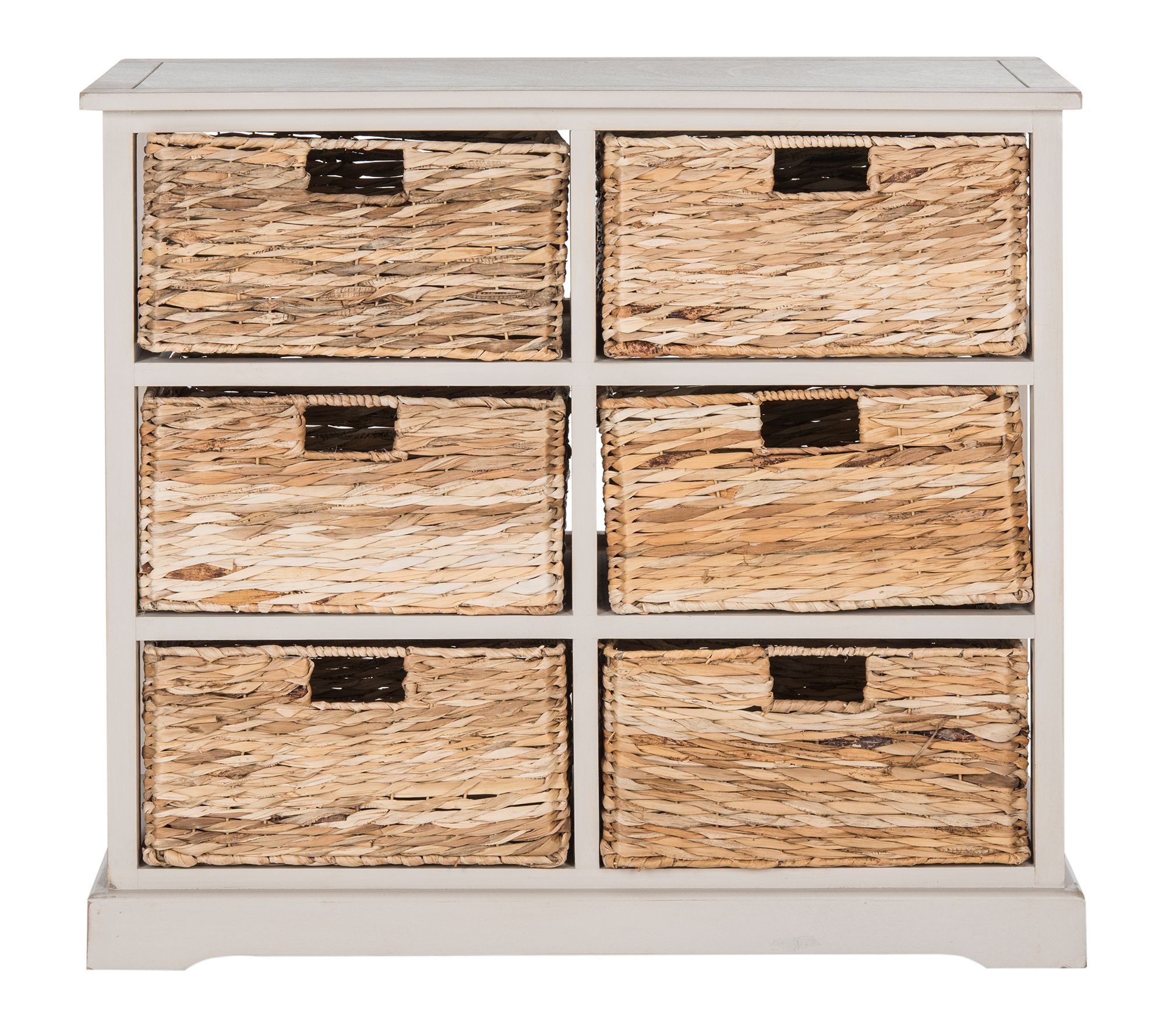 Safavieh Keenan Six-Wicker Basket Storage Chest