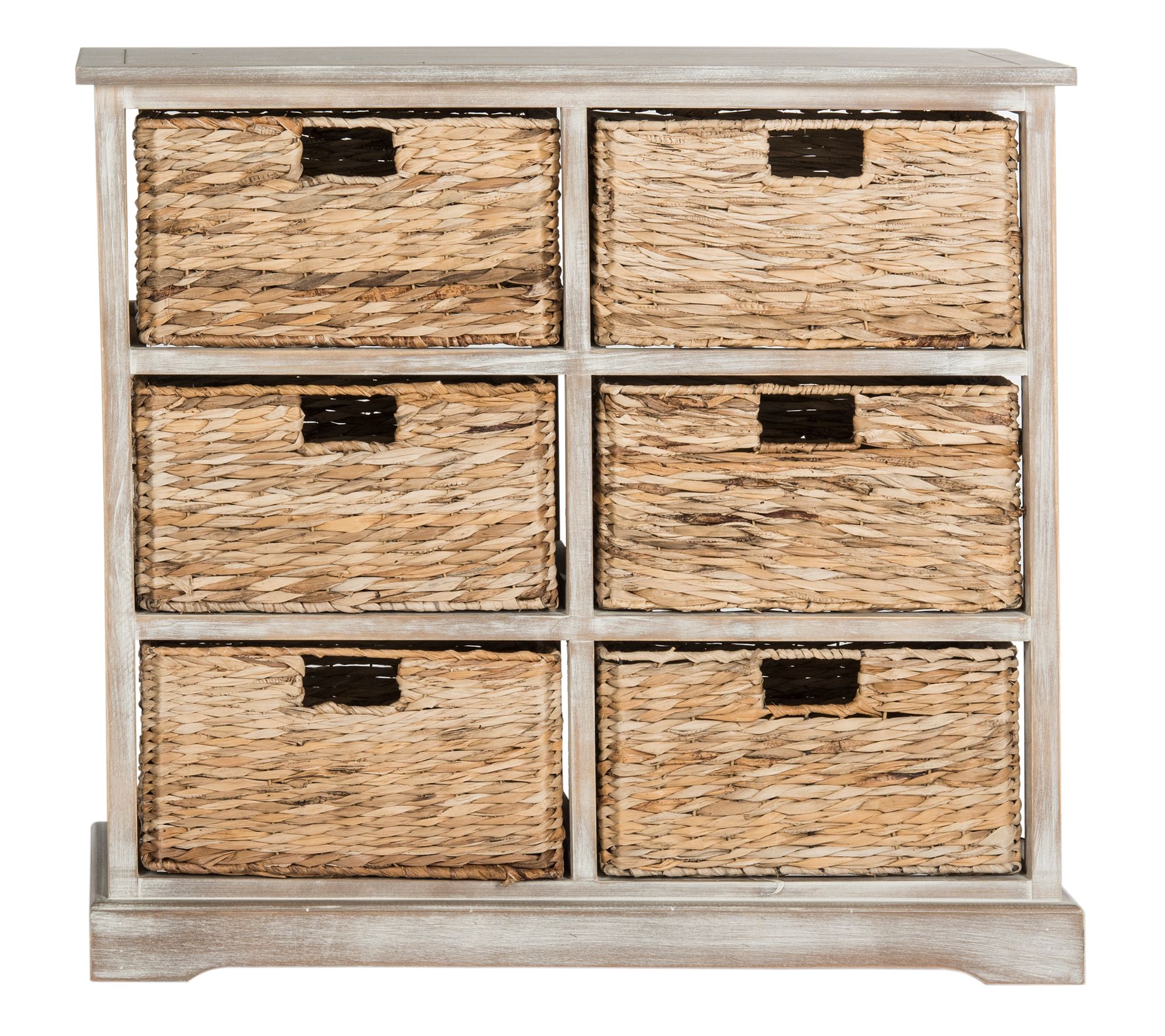 Safavieh Keenan Six-Wicker Basket Storage Chest