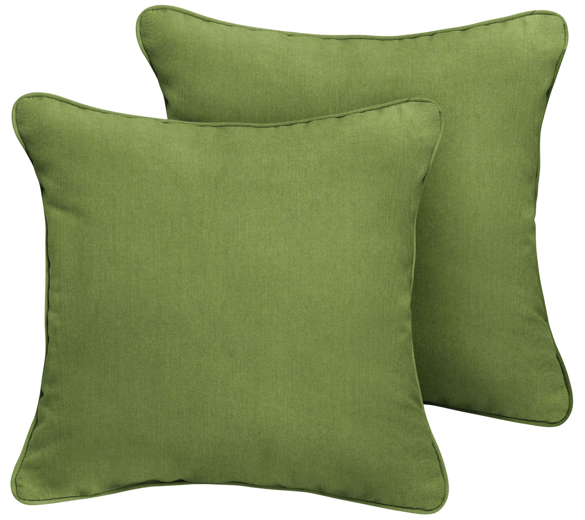 Set of 2 Sunbrella Indoor/Outdoor Square Pillows
