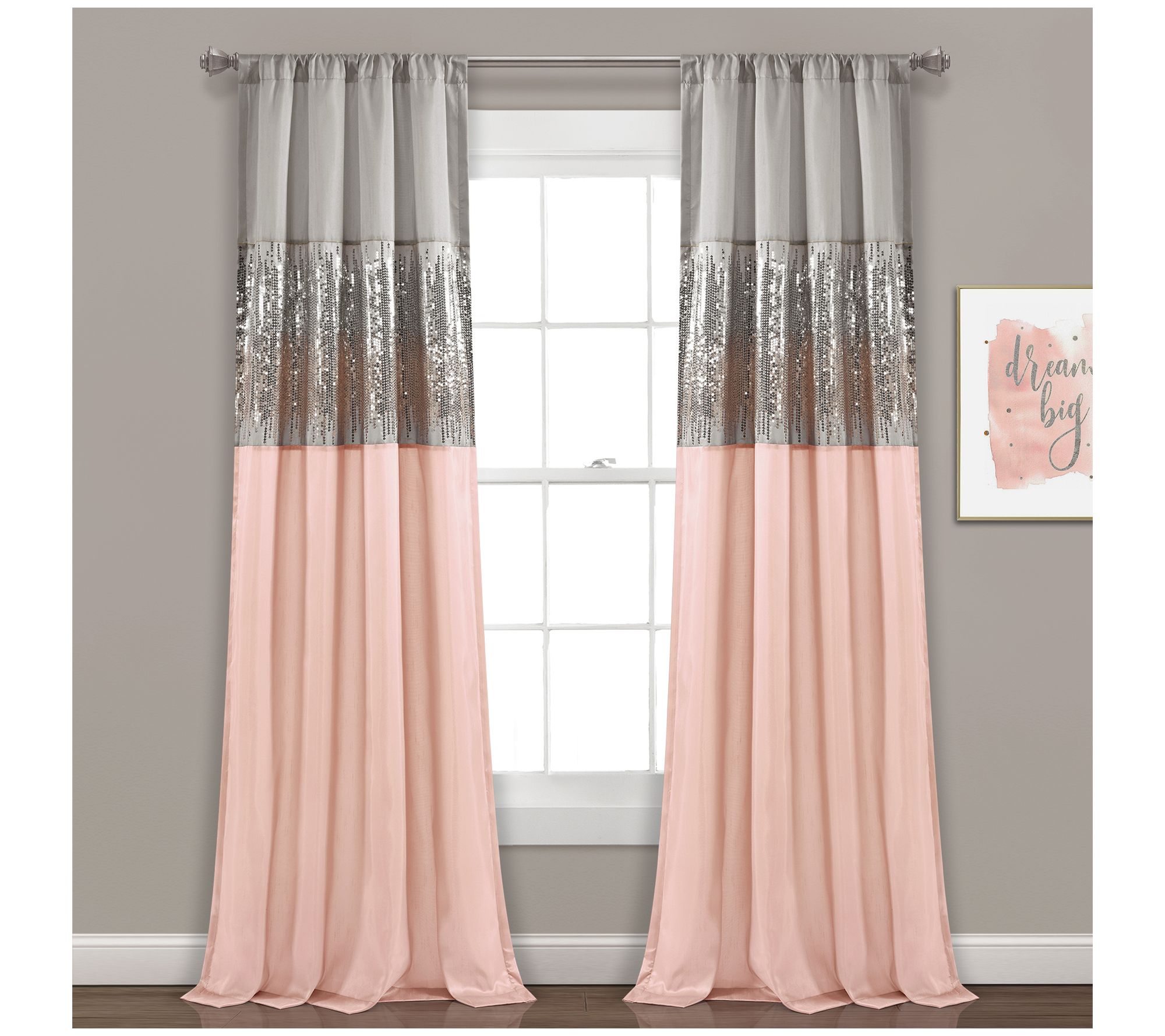 Night Sky 42" x 84" Single Window Panel by LushDecor