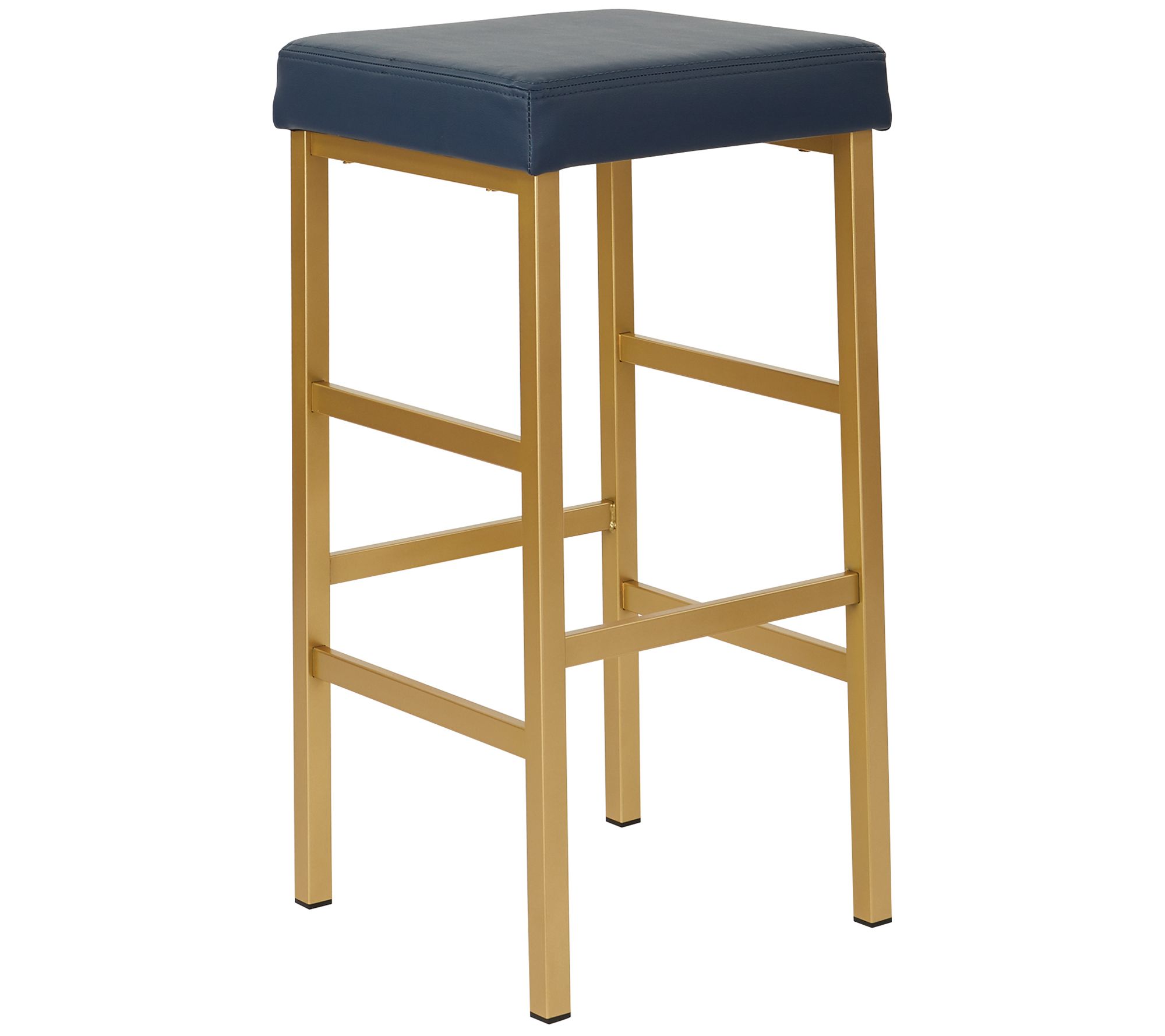 OSP Home Furnishings 30" Goldtone Backless Stool