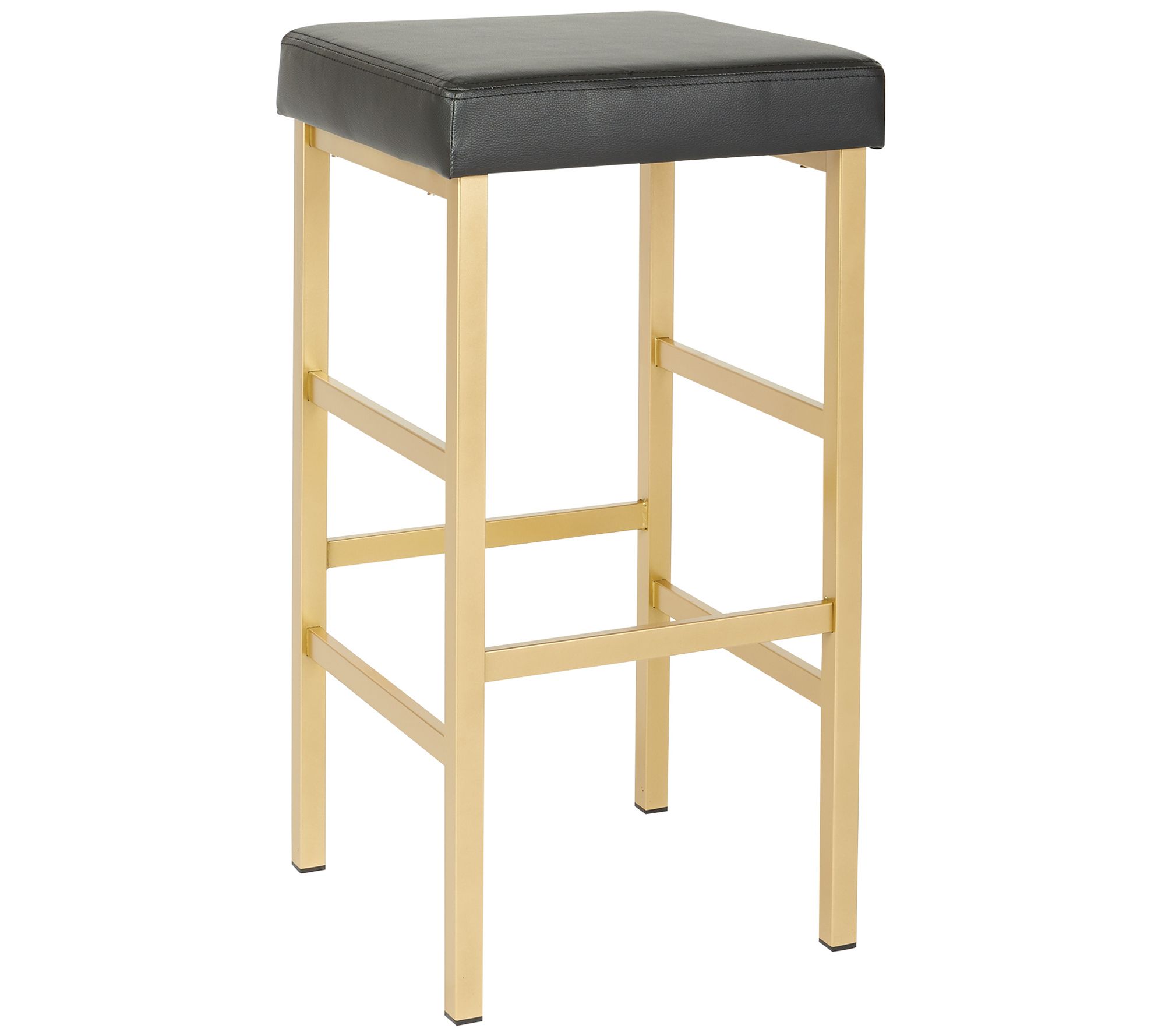 OSP Home Furnishings 30" Goldtone Backless Stool