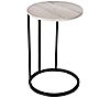 Honey-Can-Do Round C End Table