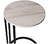 Honey-Can-Do Round C End Table, 3 of 6