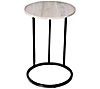 Honey-Can-Do Round C End Table, 4 of 6