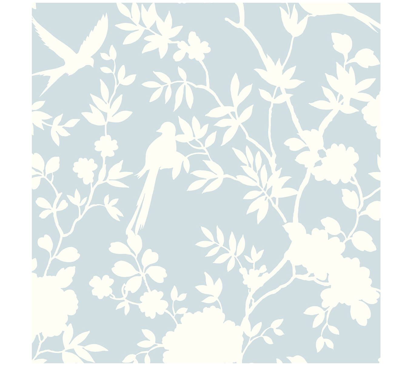 Lillian August Mono Toile Peel and Stick Wallpaper Roll