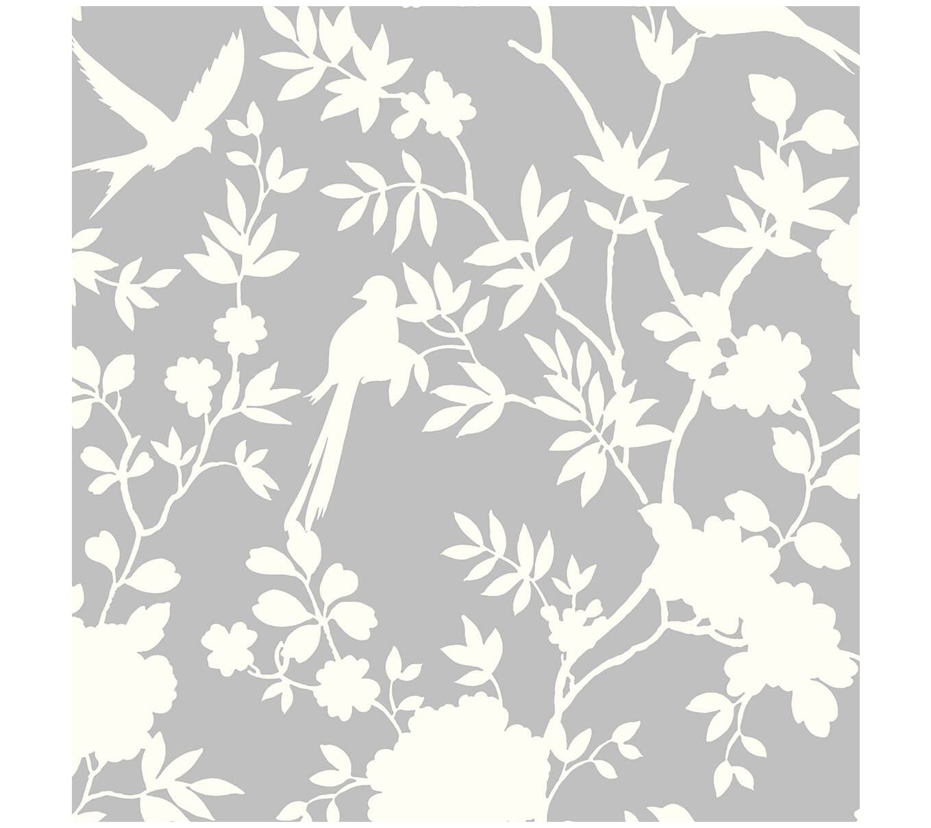 Lillian August Mono Toile Peel and Stick Wallpaper Roll