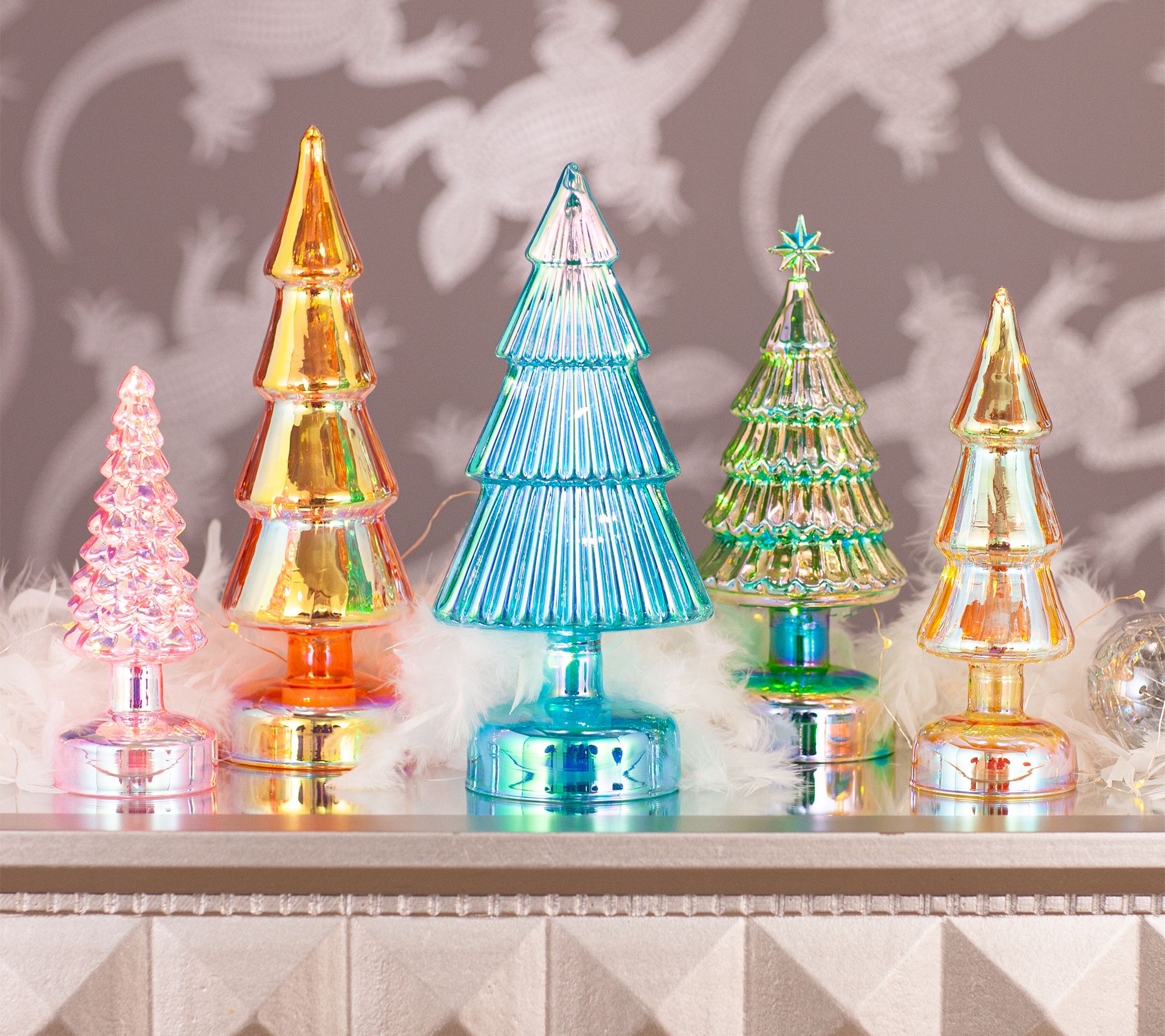 Glass Christmas Tree in Crystal — MADONNA INN ONLINE STORE