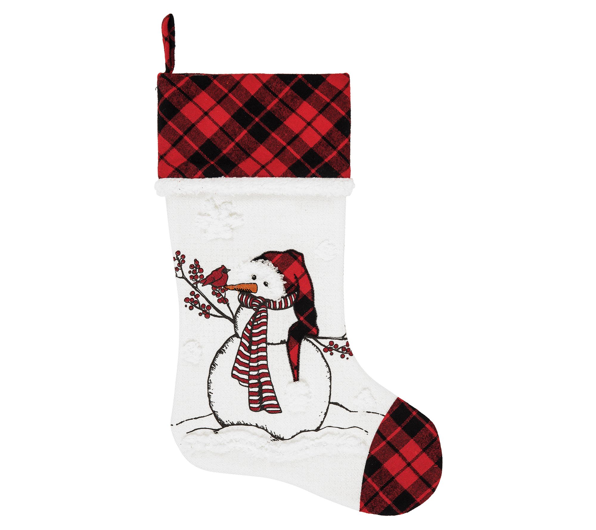 C&F Home Snowman Embroidered Christmas Stocking