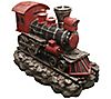 Northlight 38" Red & Black Locomotive Train Water Fountain