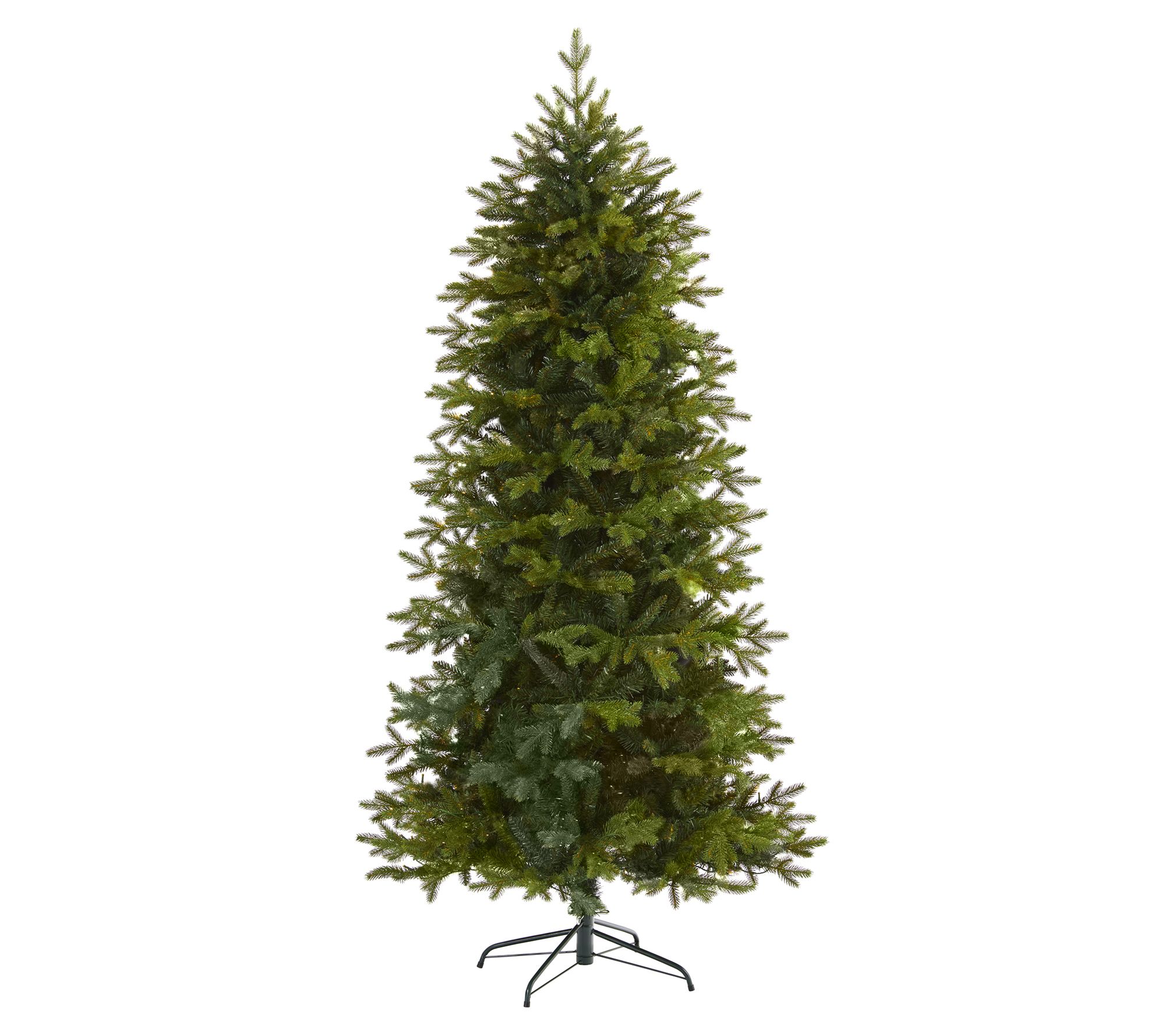 Nearly Natural 7' Belgium Fir Artificial Christmas Tree