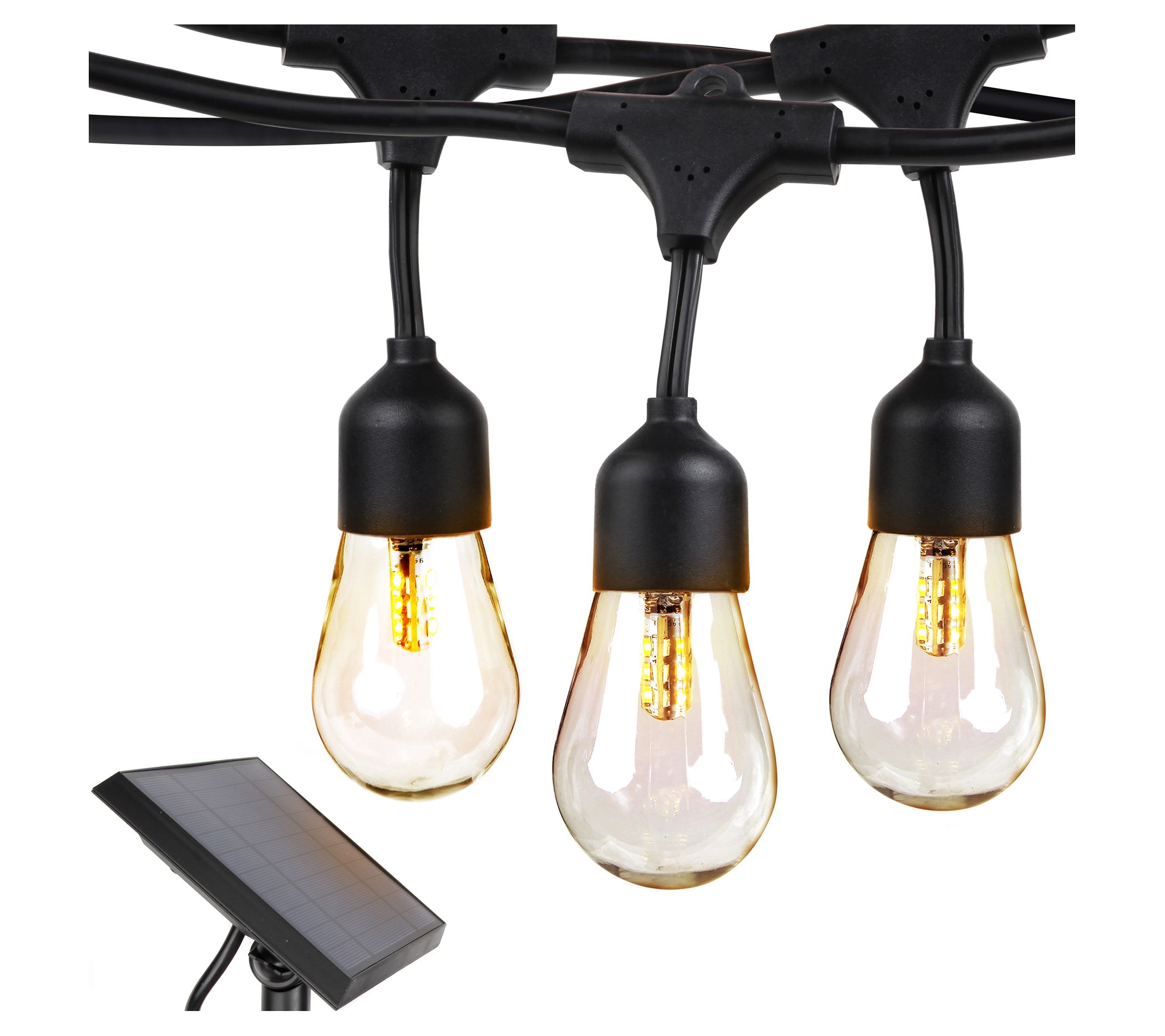 Brightech Ambience Pro Solar LED 1W 27Ft Hanging String Lights