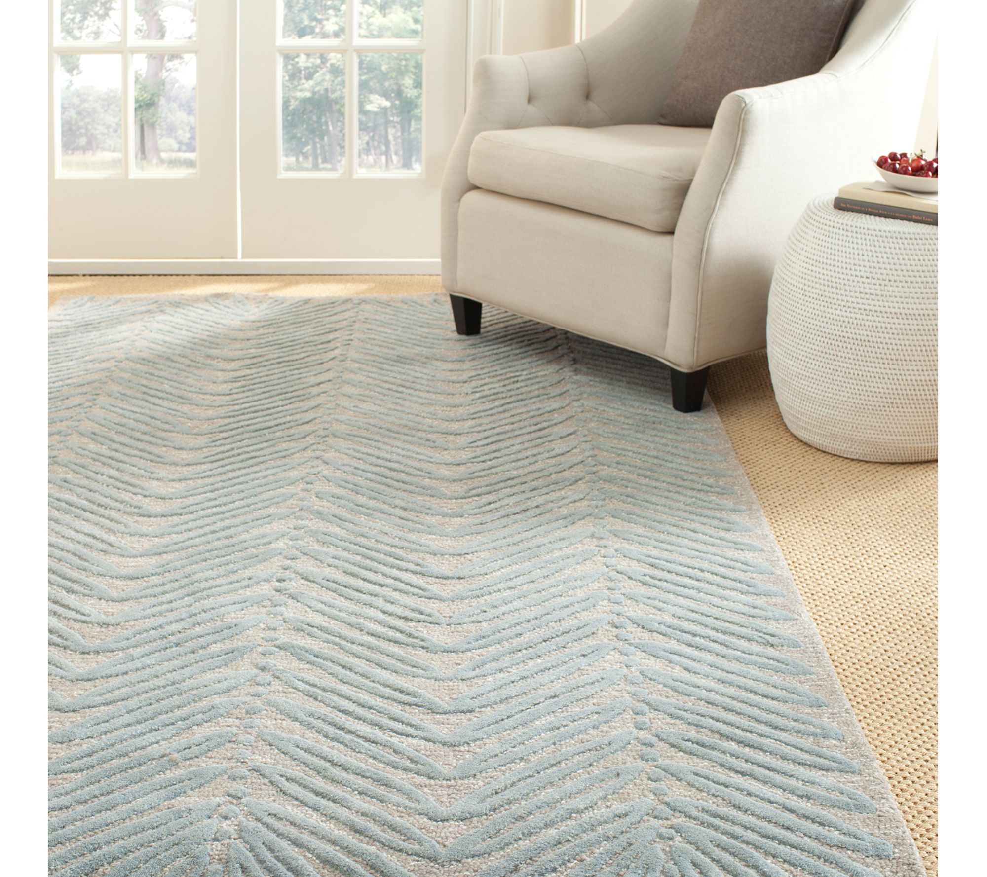 Safavieh Martha Stewart 3612 Chevron Leaf 8' X0' Rug