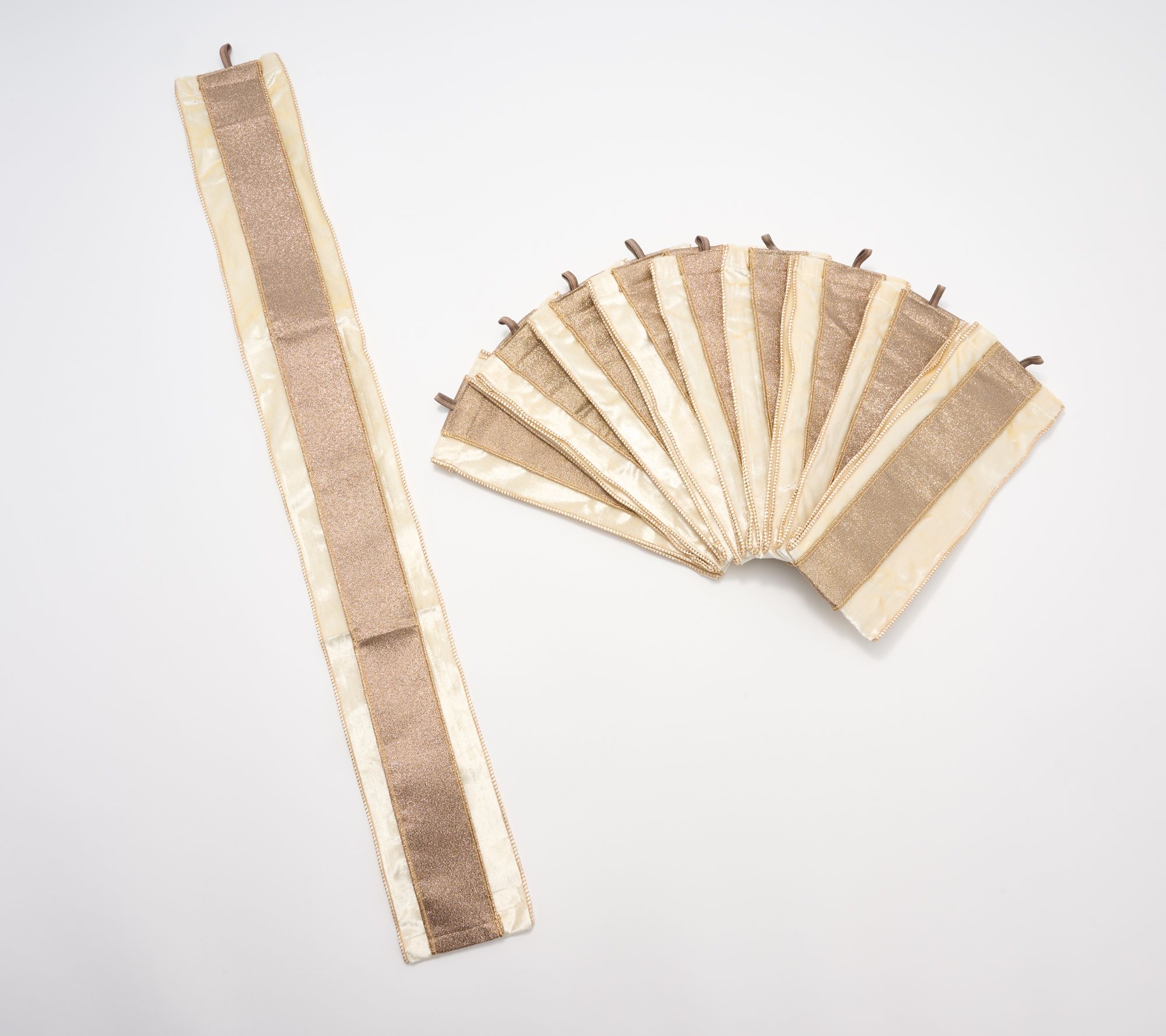 "As Is" Simply Stunning Set of 10 Luxe Ribbon Wrap Set by Janine Graff