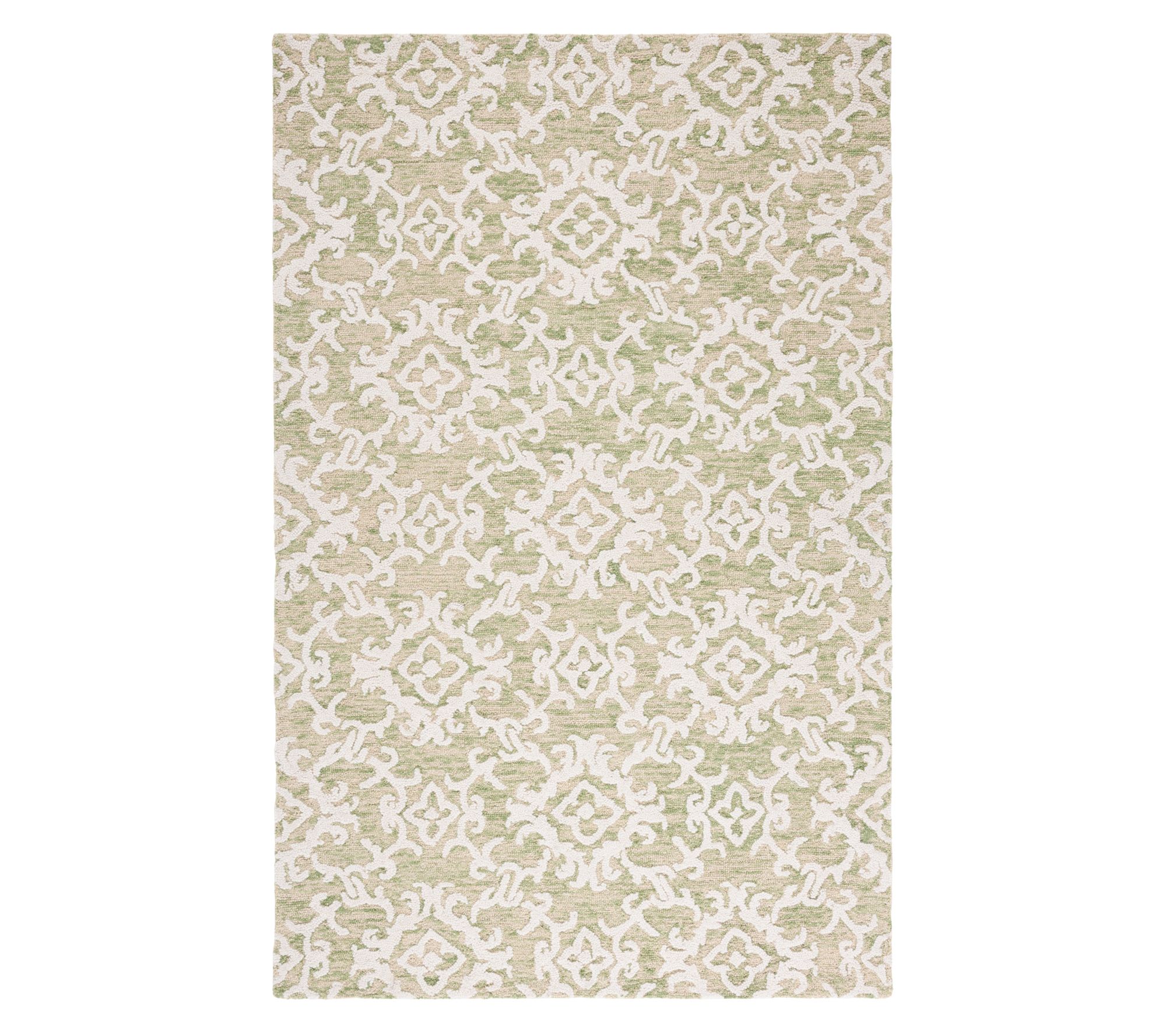 Blossom 104 Hand Tufted Wool 6' x 9' Rug by Valerie