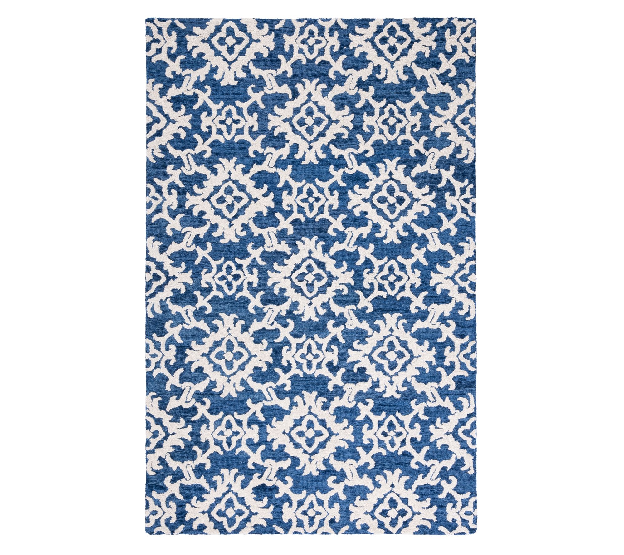 Blossom 104 Hand Tufted Wool 6' x 9' Rug by Valerie