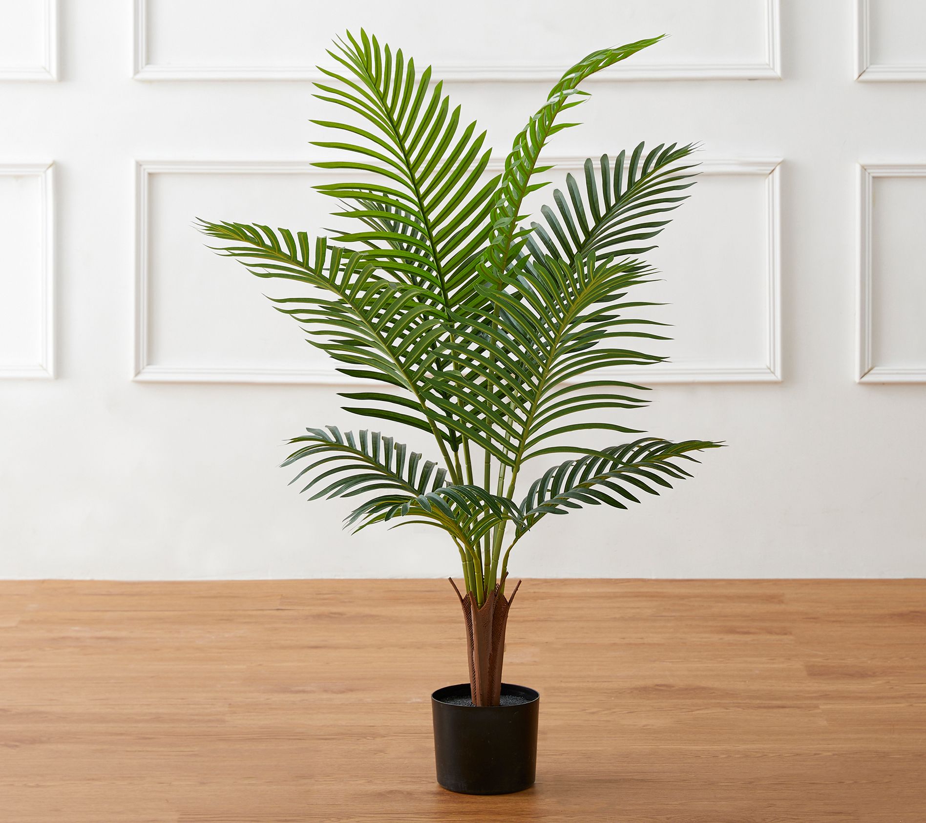 Glitzhome 3.5ft Faux Areca Palm Tree In Pot