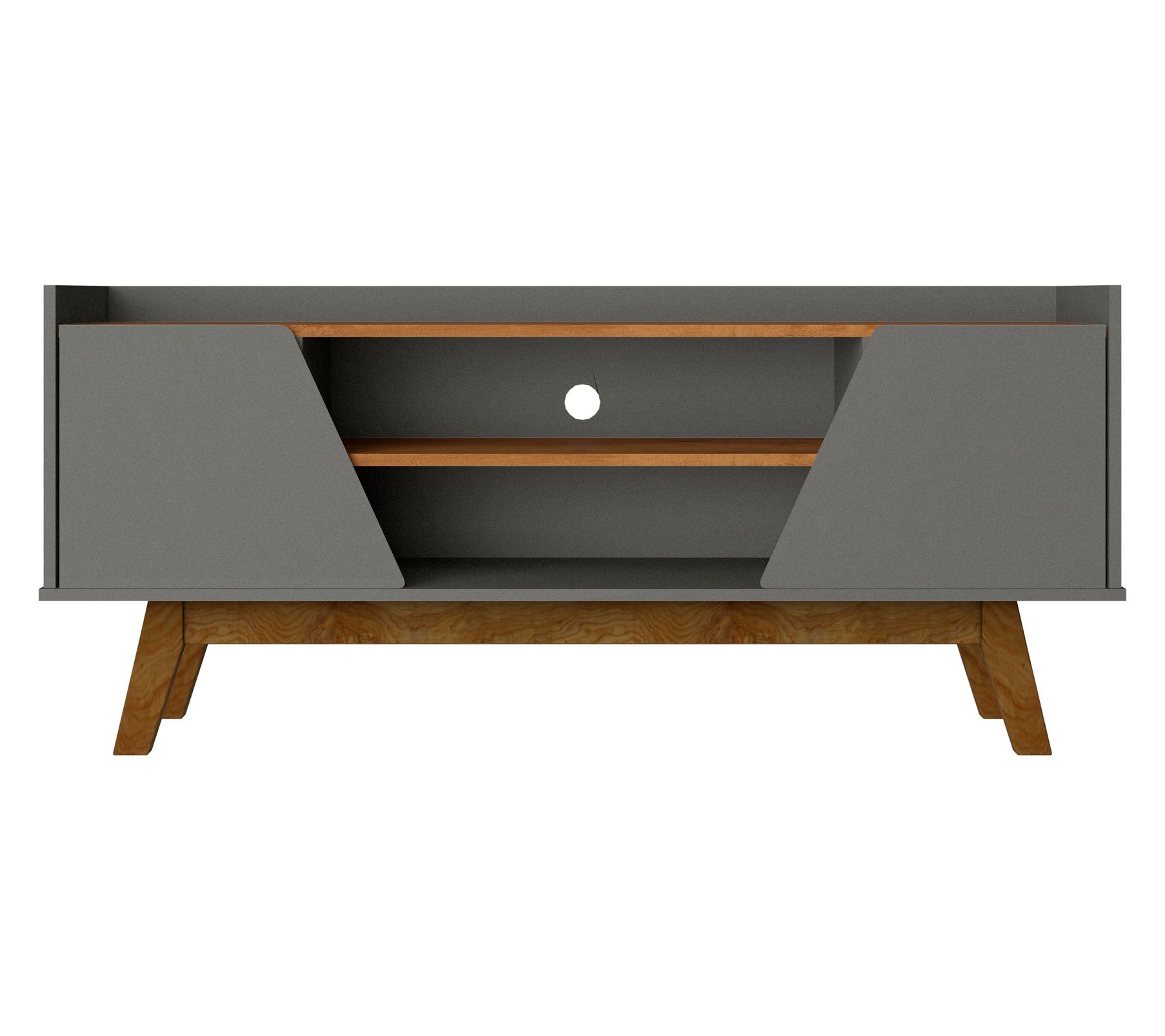 Manhattan Comfort Marcus TV Stand with 4 Shelves