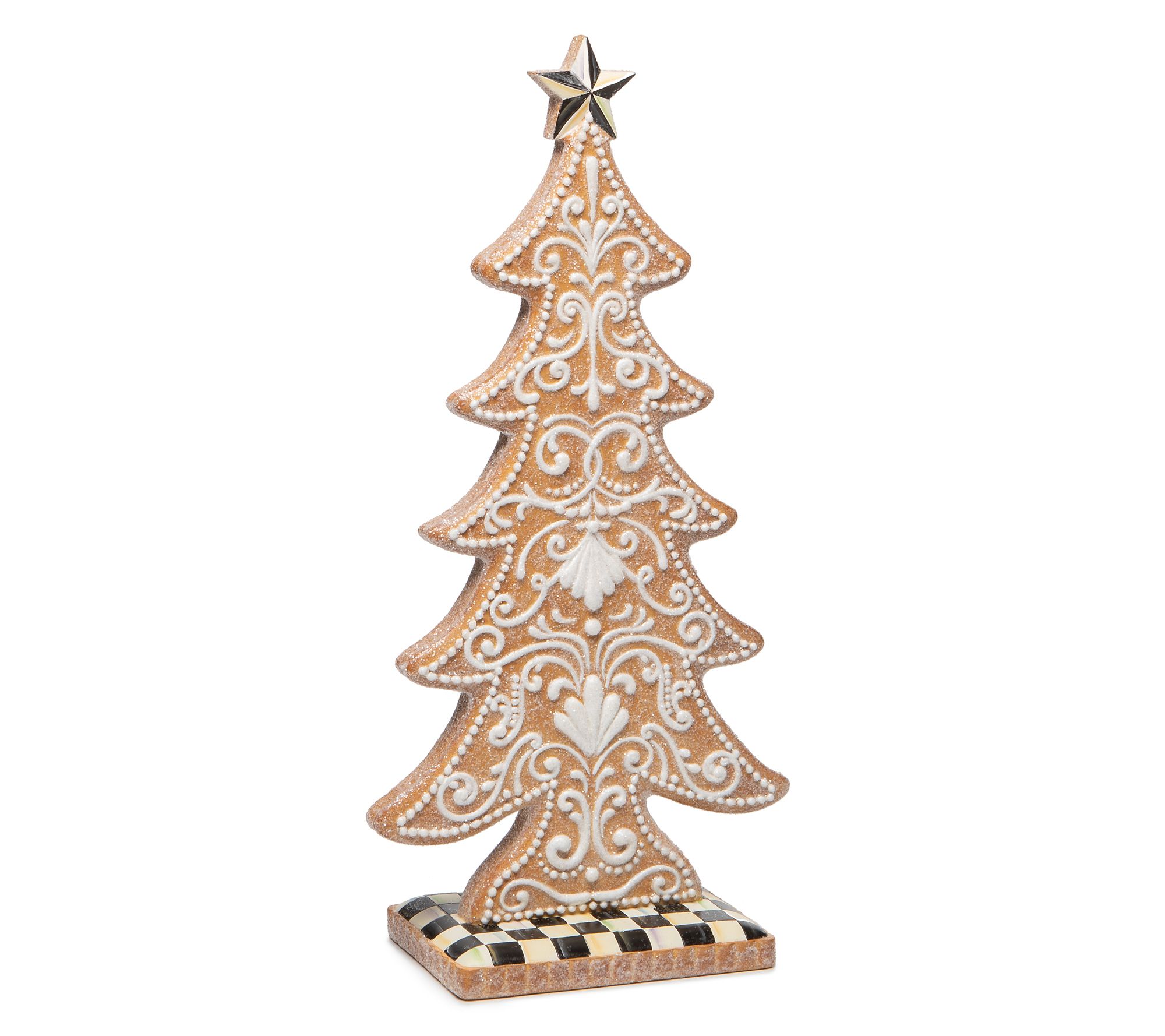 MacKenzie-Childs Gingerbread Cookie Small Tree