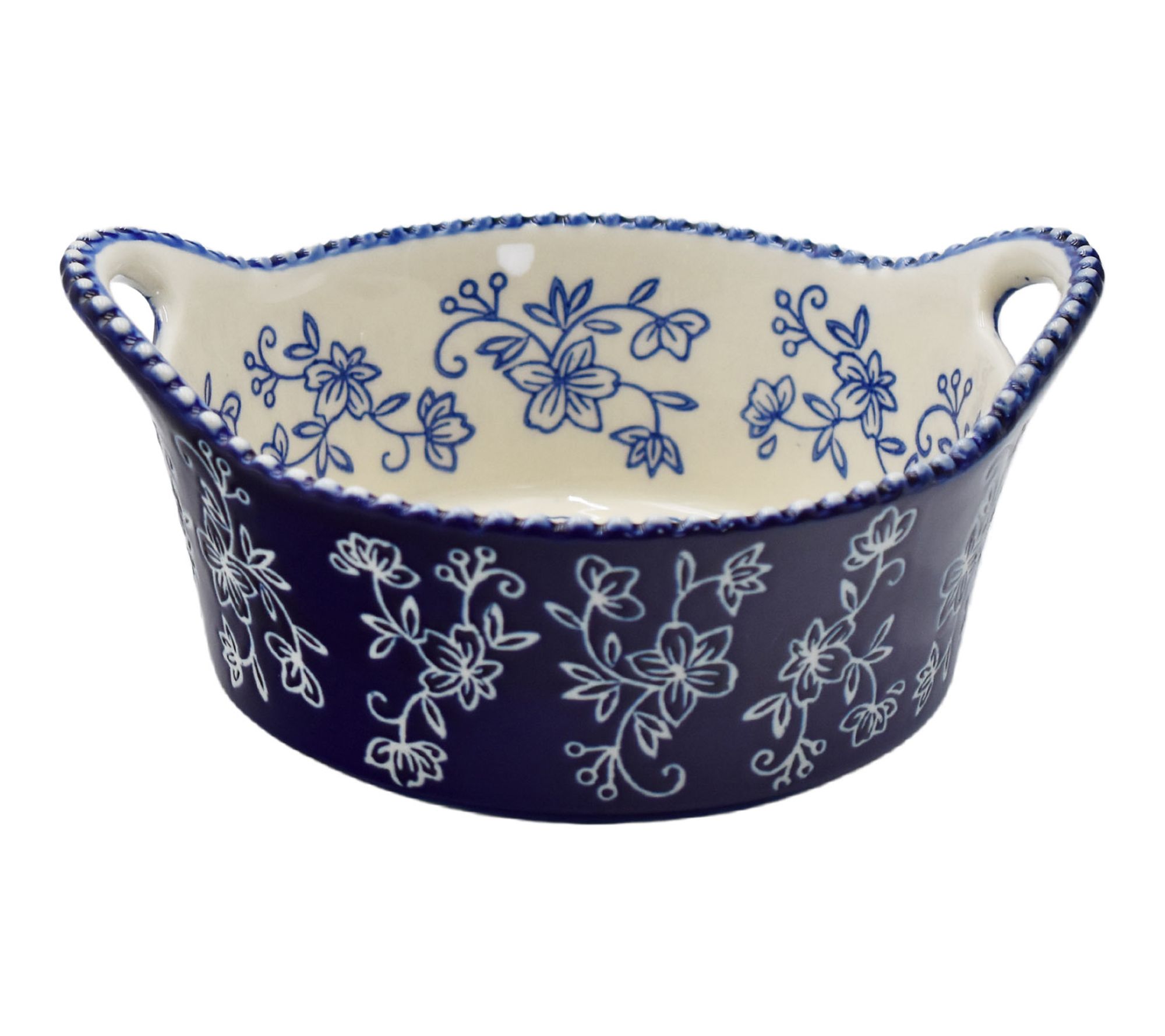 Temp-tations Stoneware Bread Basket