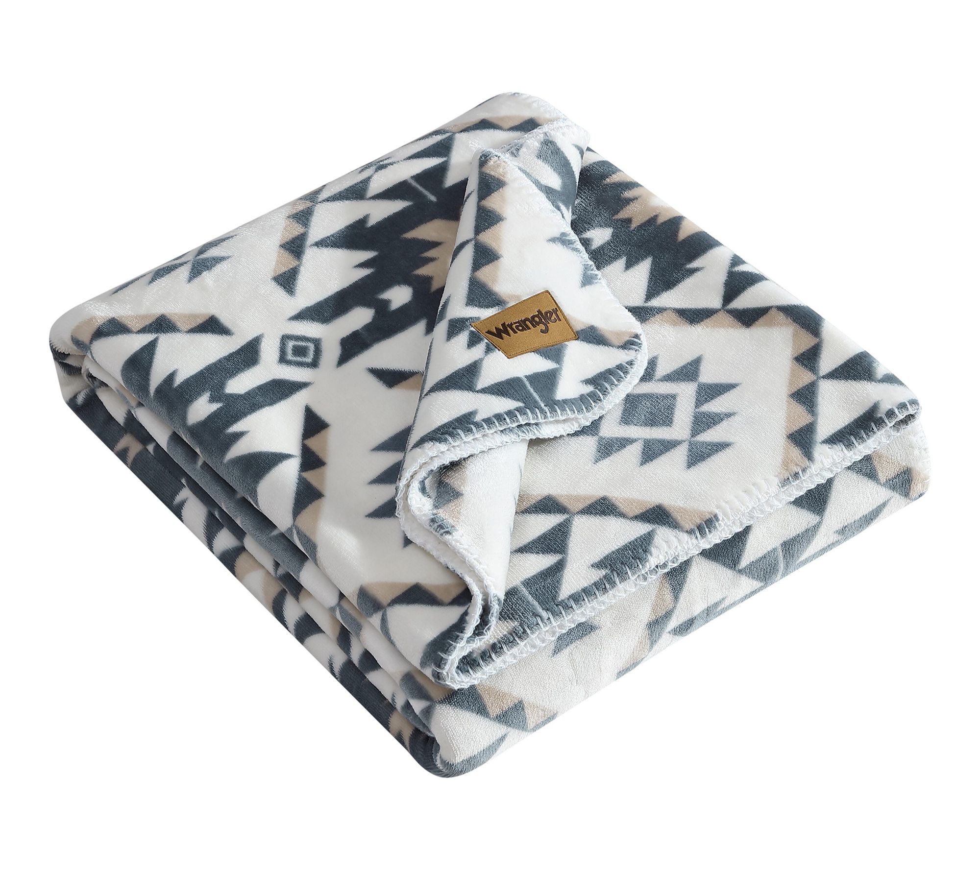 Wrangler Dakota Reversible Grey F/Q Blanket