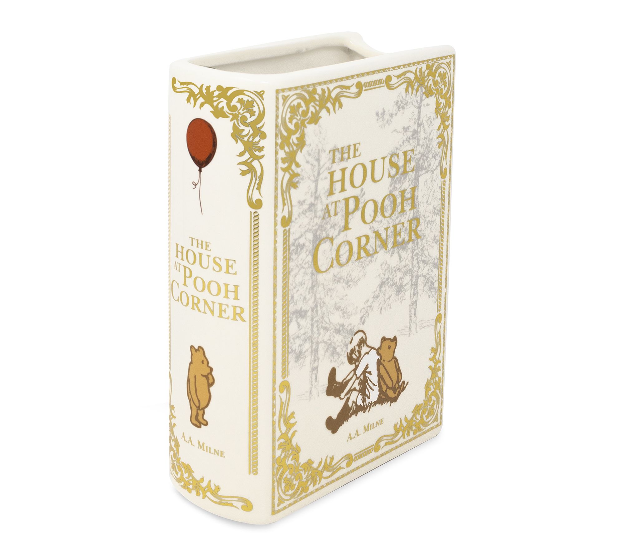 Steel Mill & Co . Large Book Va se, The House a t Pooh Corner