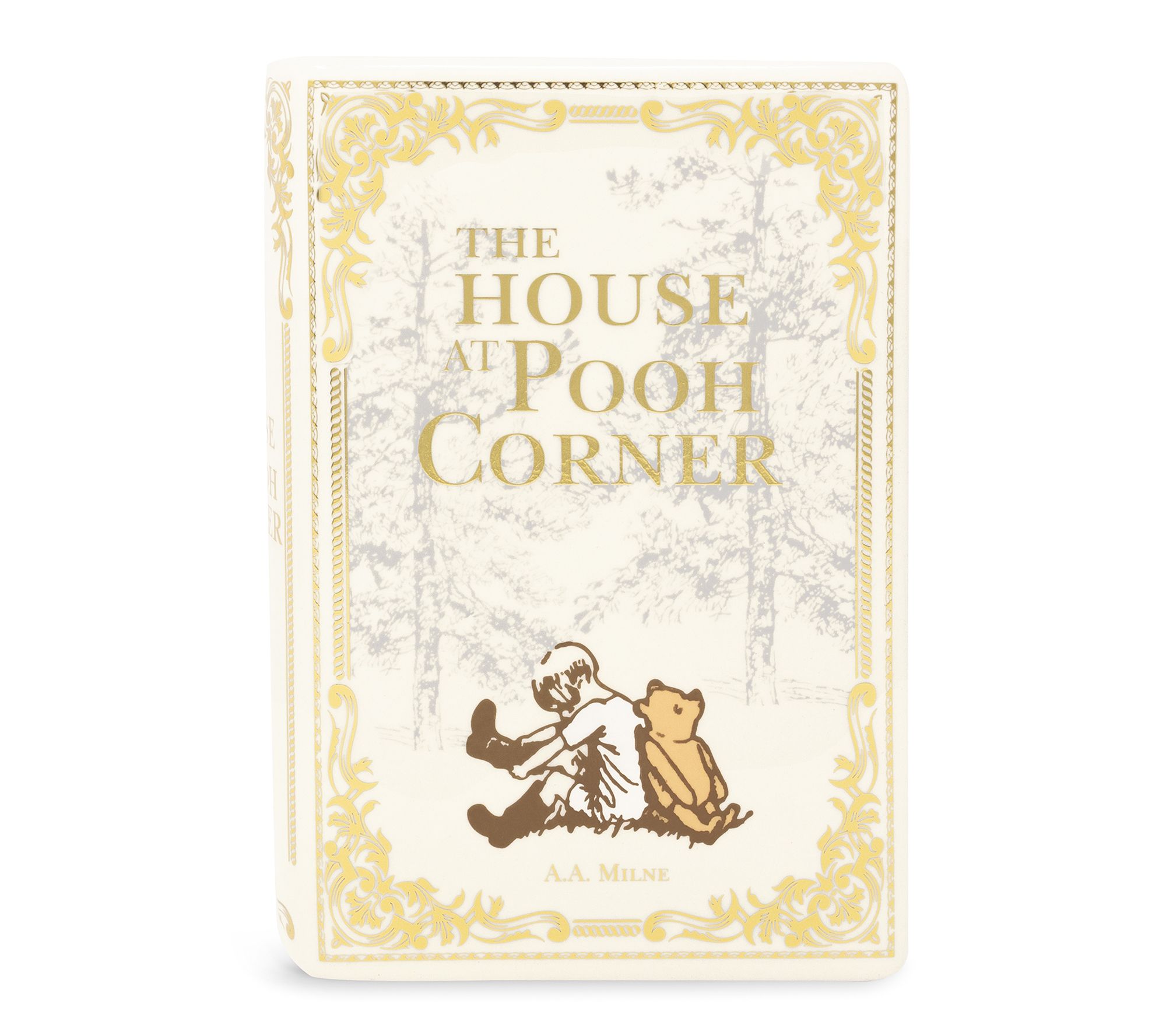 Steel Mill & Co . Large Book Va se, The House a t Pooh Corner