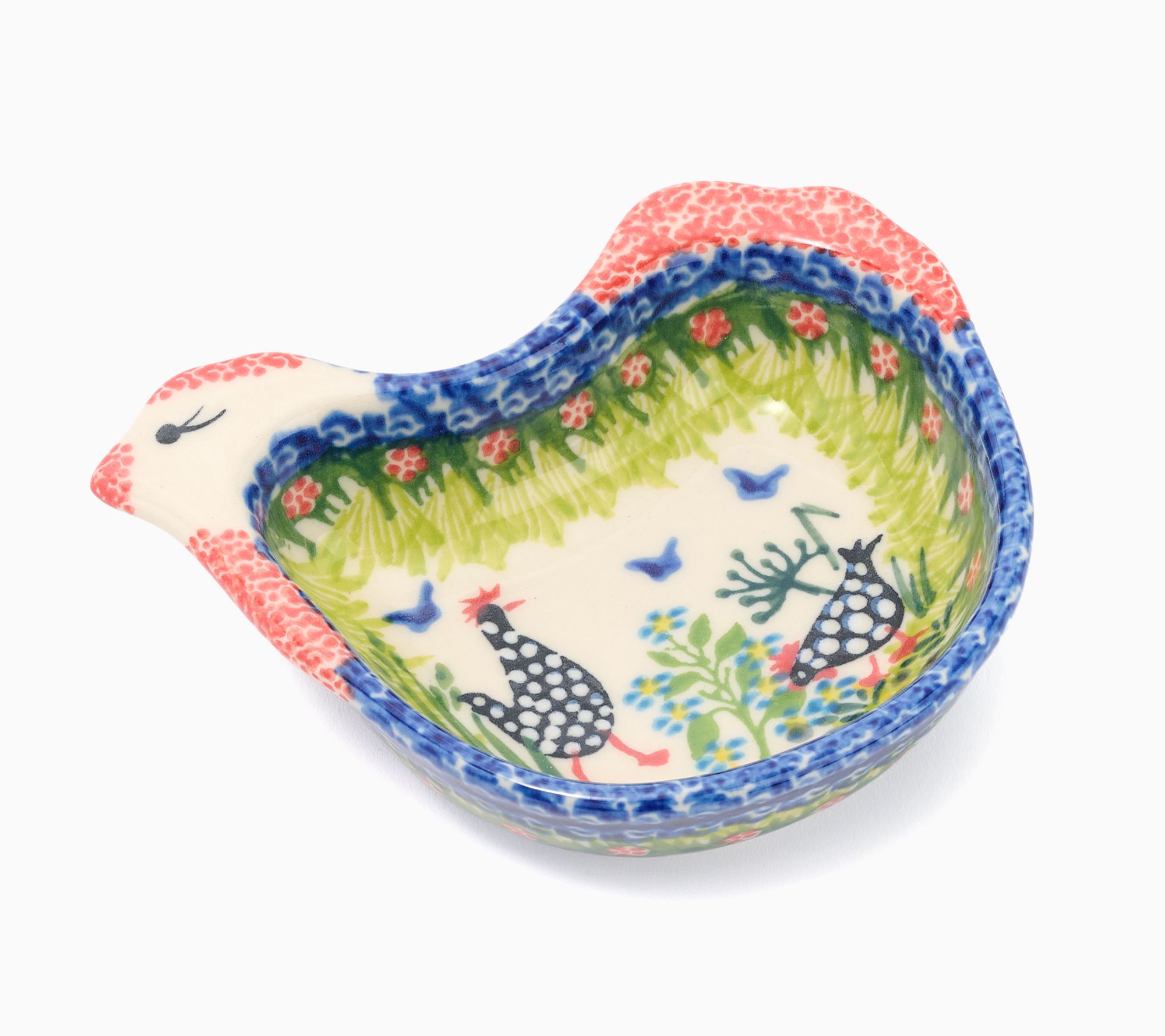 Lidia's Polish Pottery Spring Chicken Bowl