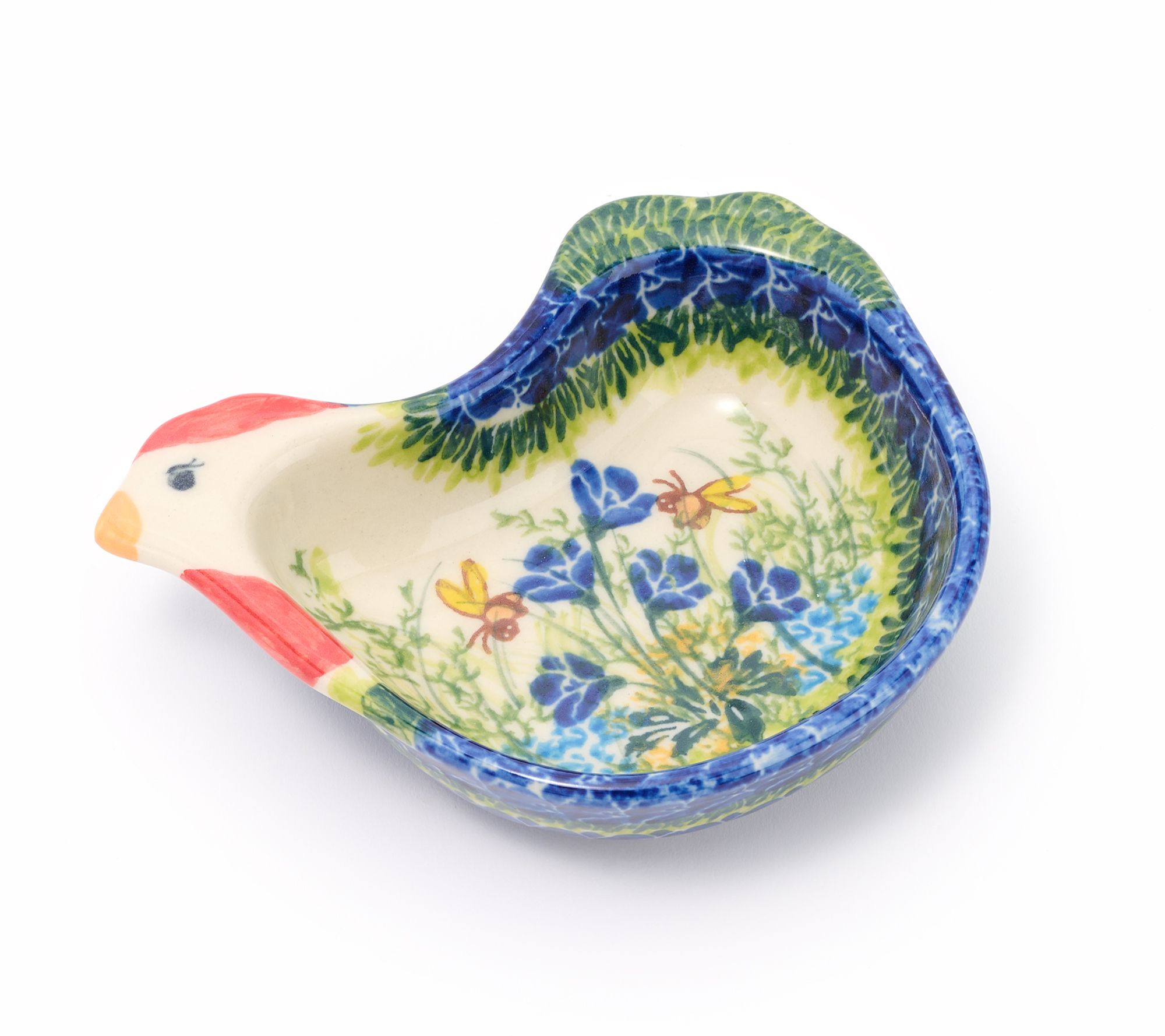 Lidia's Polish Pottery Spring Chicken Bowl