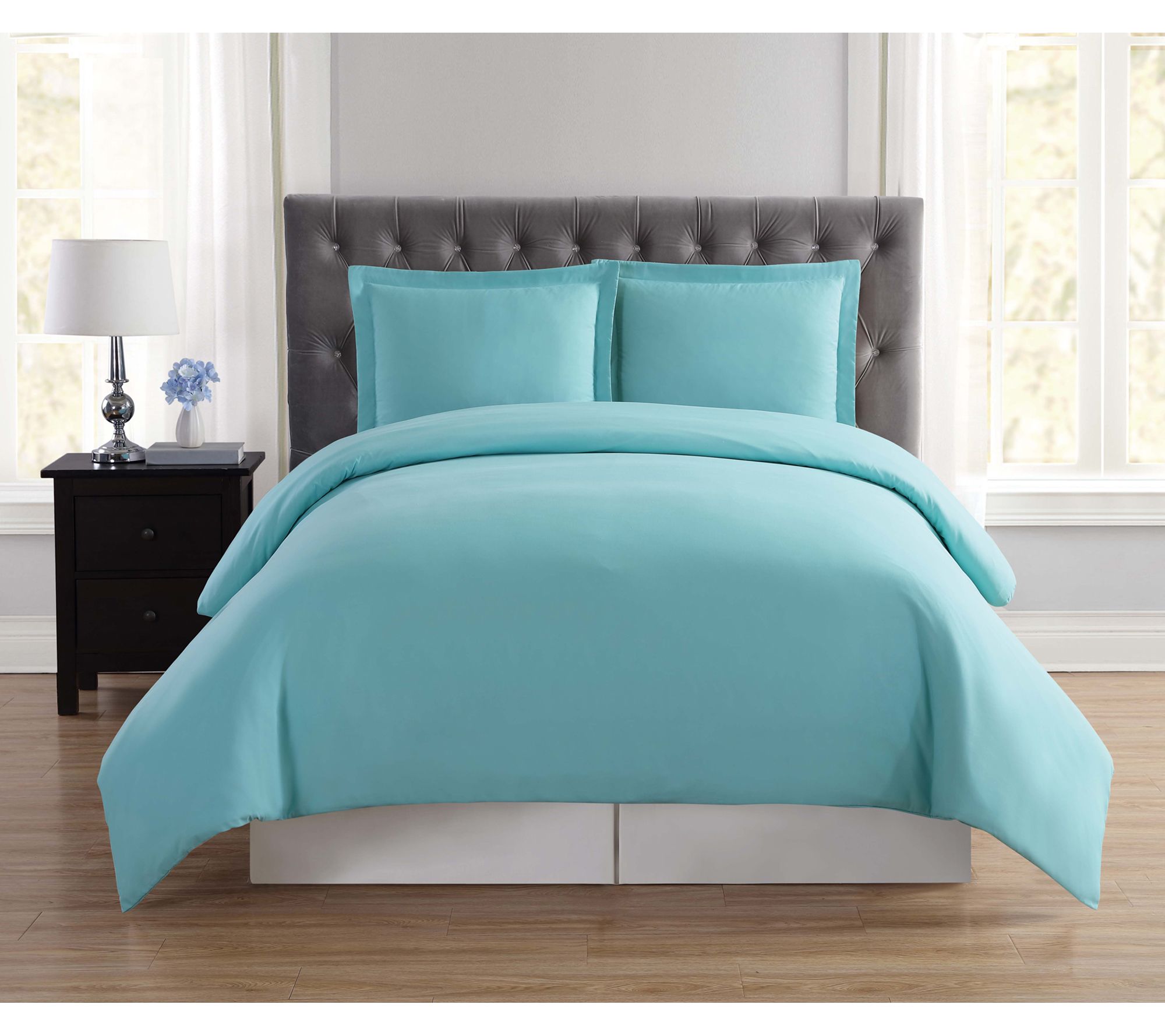 Truly Soft Everyday F/Q Comforter Set with Removeable Cover
